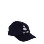 Isabel Marant Cappelli Uomo Cotone Blu Blu Notte
