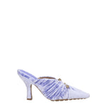 Bottega Veneta Sandali bunnie Donna Velluto Viola Ametista