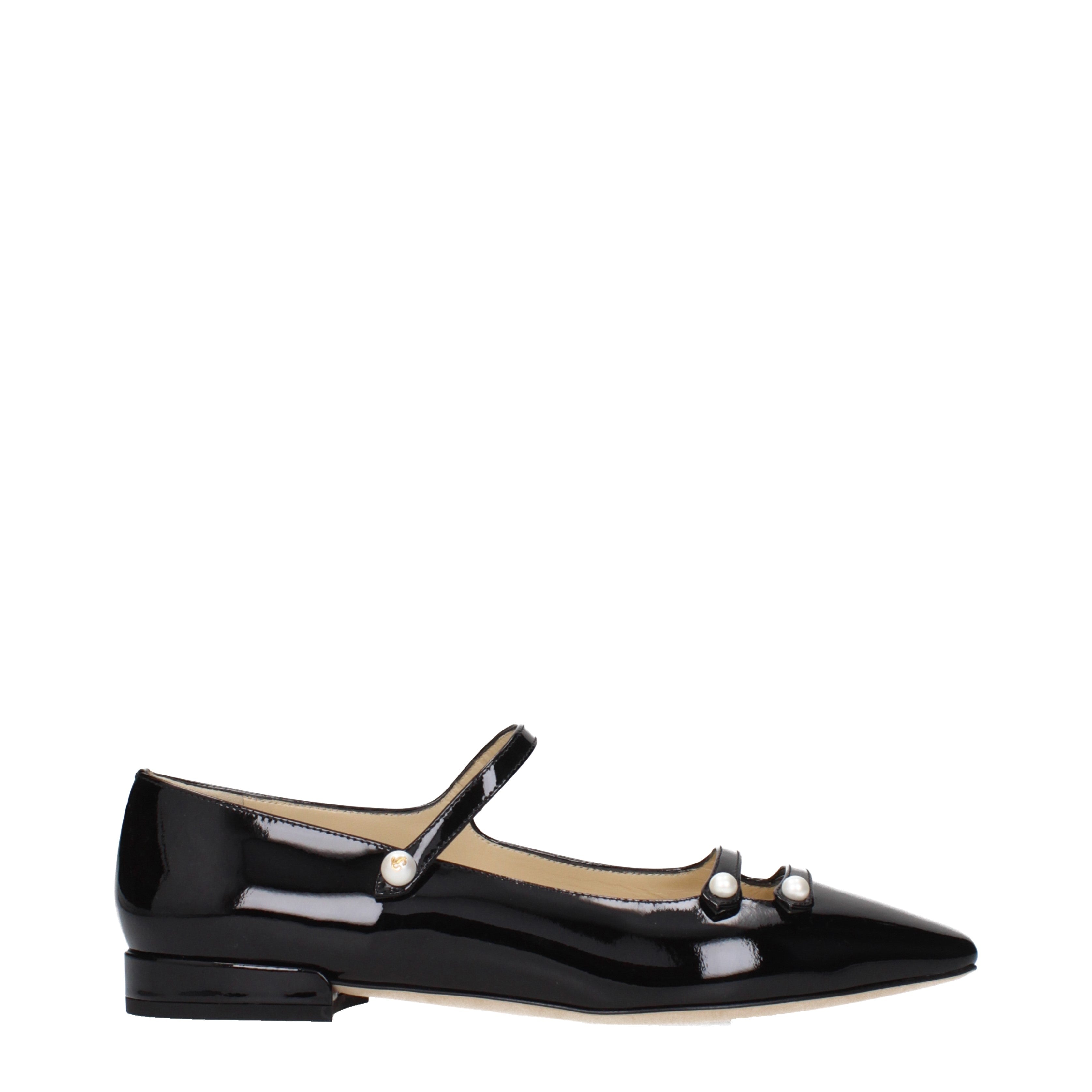 【JIMMY CHOO】ジミーチュウ バレエシューズ Jimmy Choo バレエシューズ 女性 パテントレザー 黒 | B-Exit – B-Exit