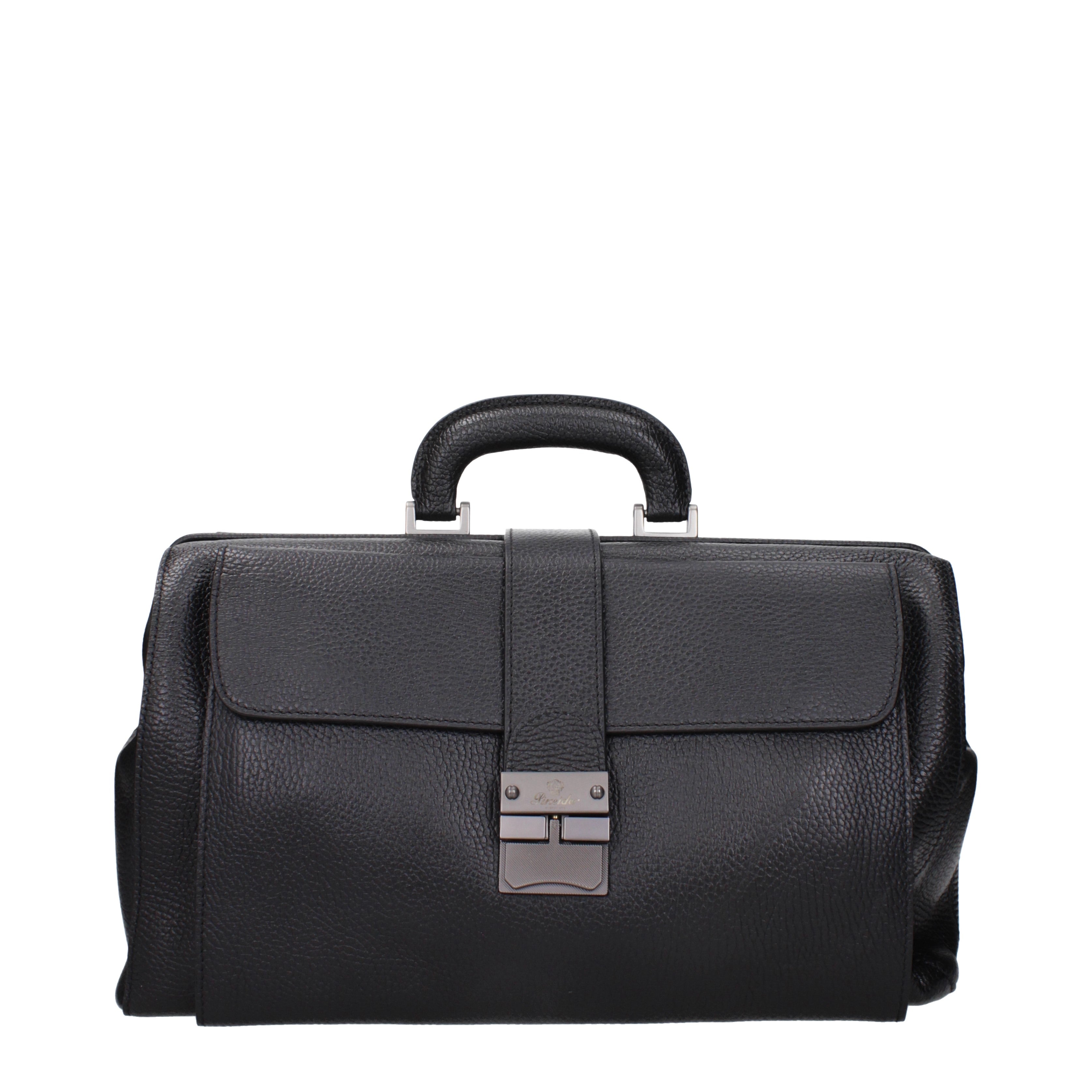 Pineider ピナイダー レザー ビジネスバッグ　黒 Pineider 作業用バッグ 男性 皮革 黒 | B-Exit – B-Exit top shop online