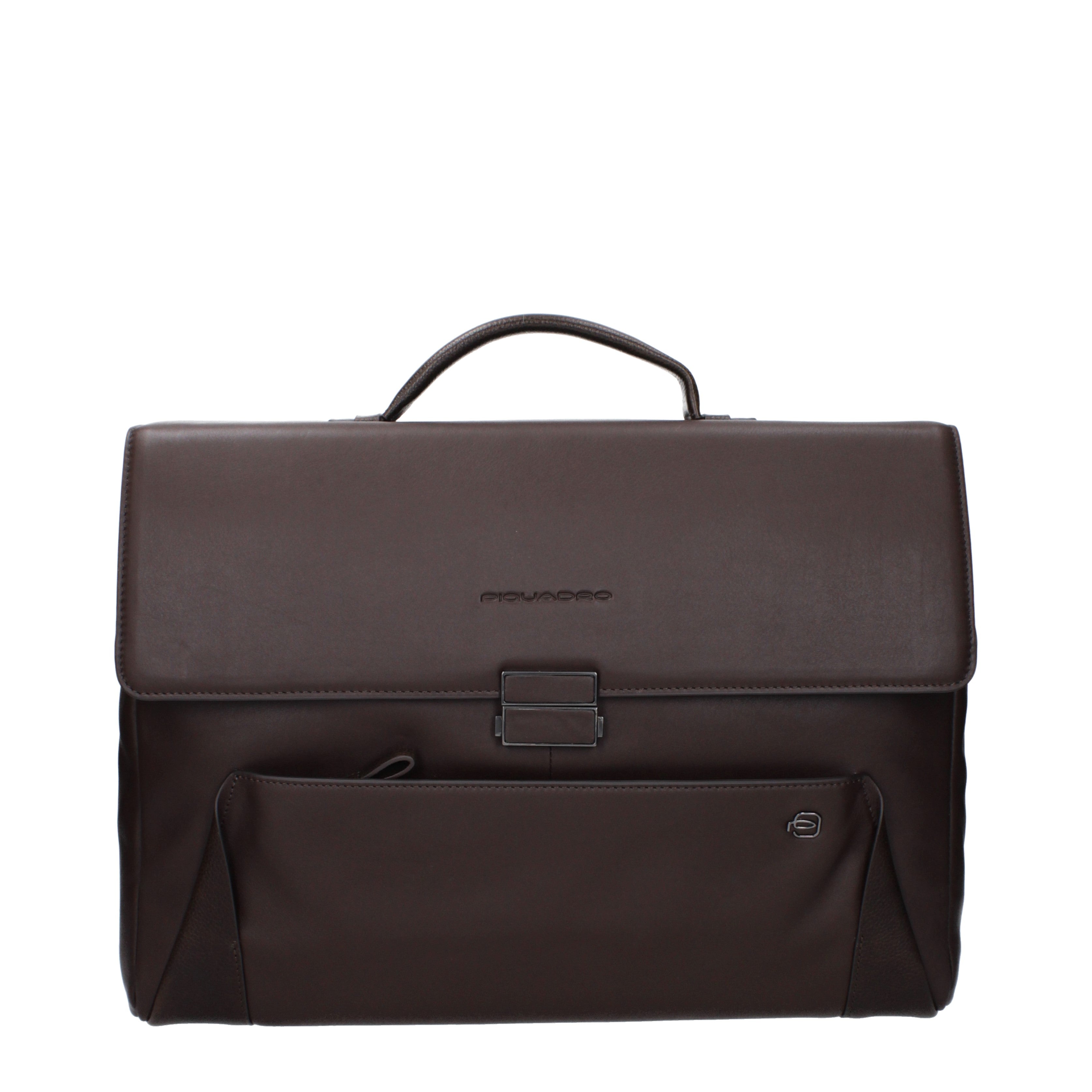 Piquadro Work Bags Men Leather Brown/Dark Brown | B-Exit – B-Exit