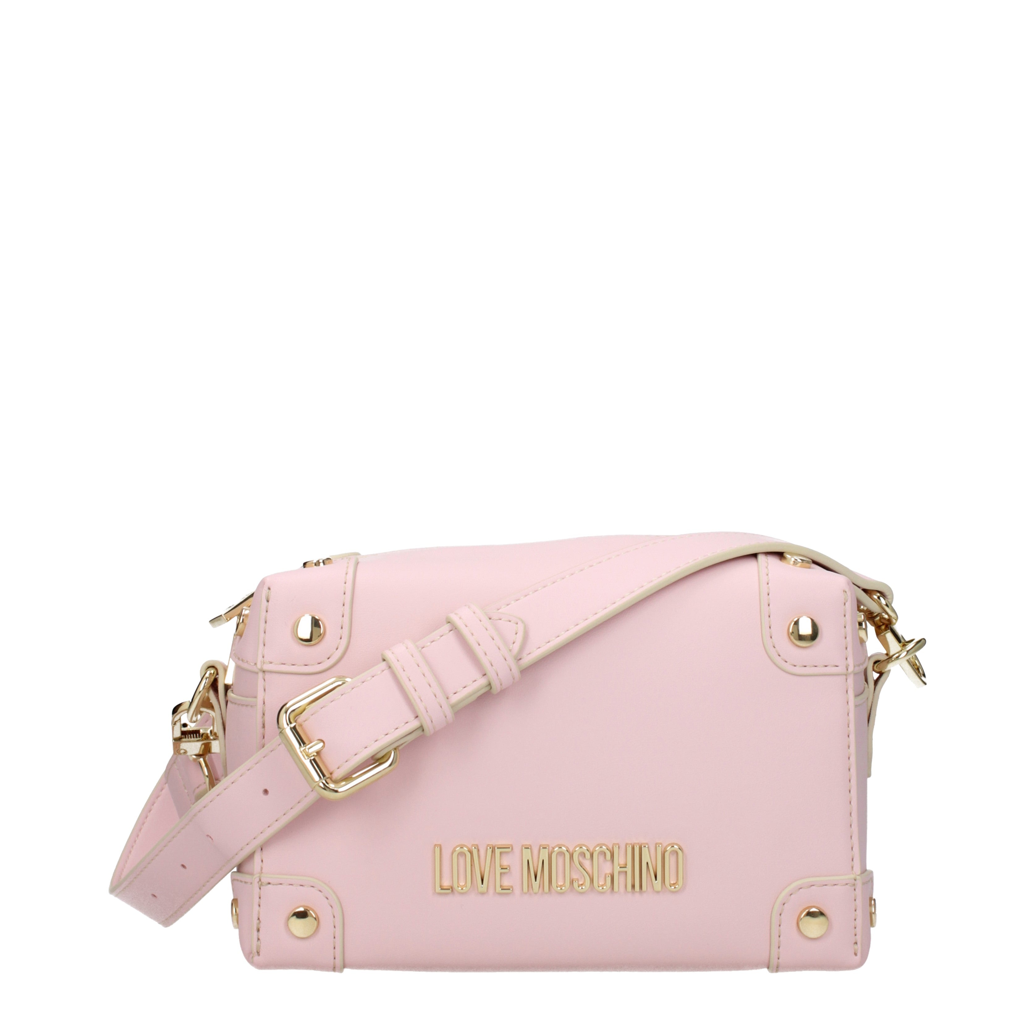 Love Moschino クロスボディバッグ 女性 ポリウレタン ピンク/パウダー 