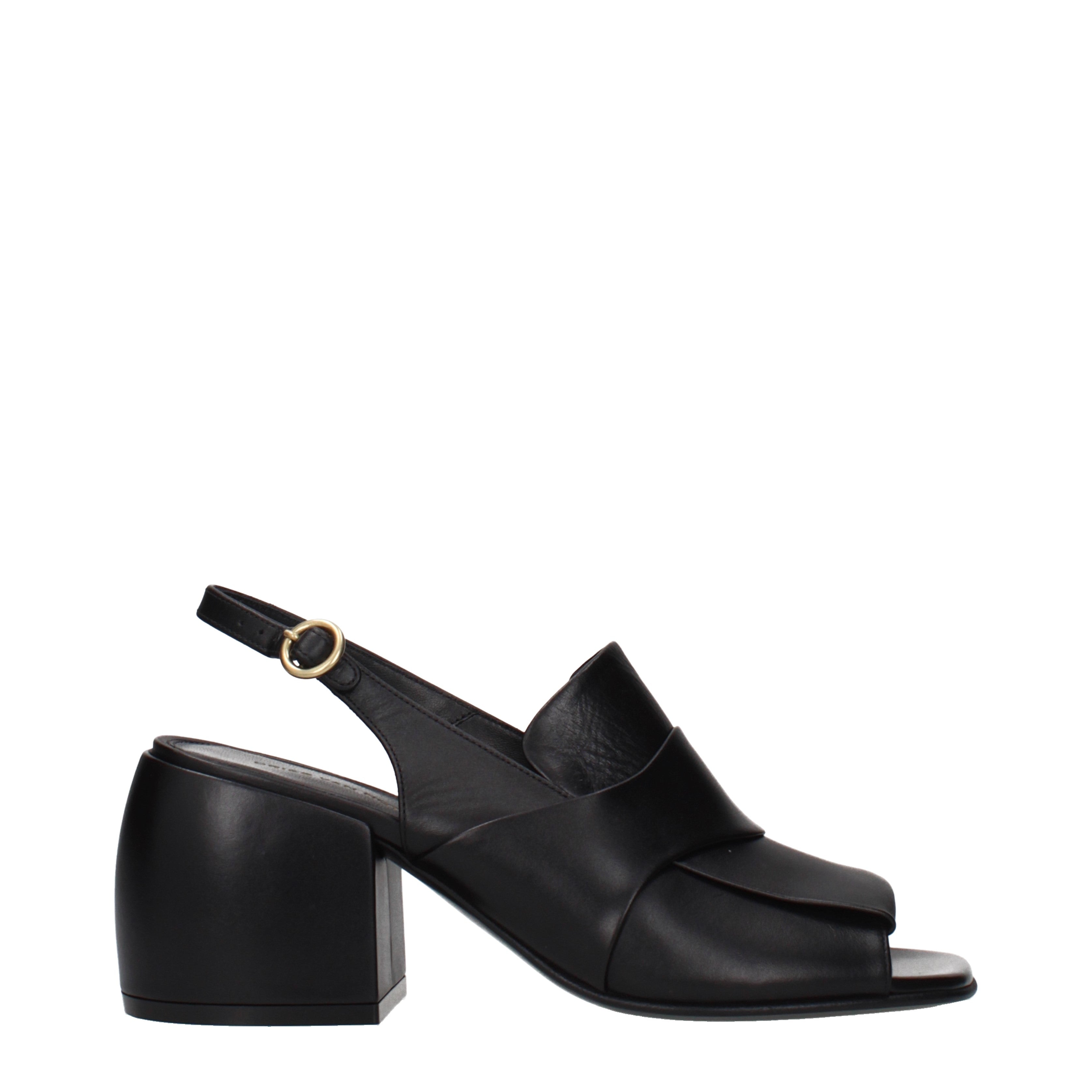 Dries van Noten Sandals Women Leather Black | B-Exit – B-Exit top