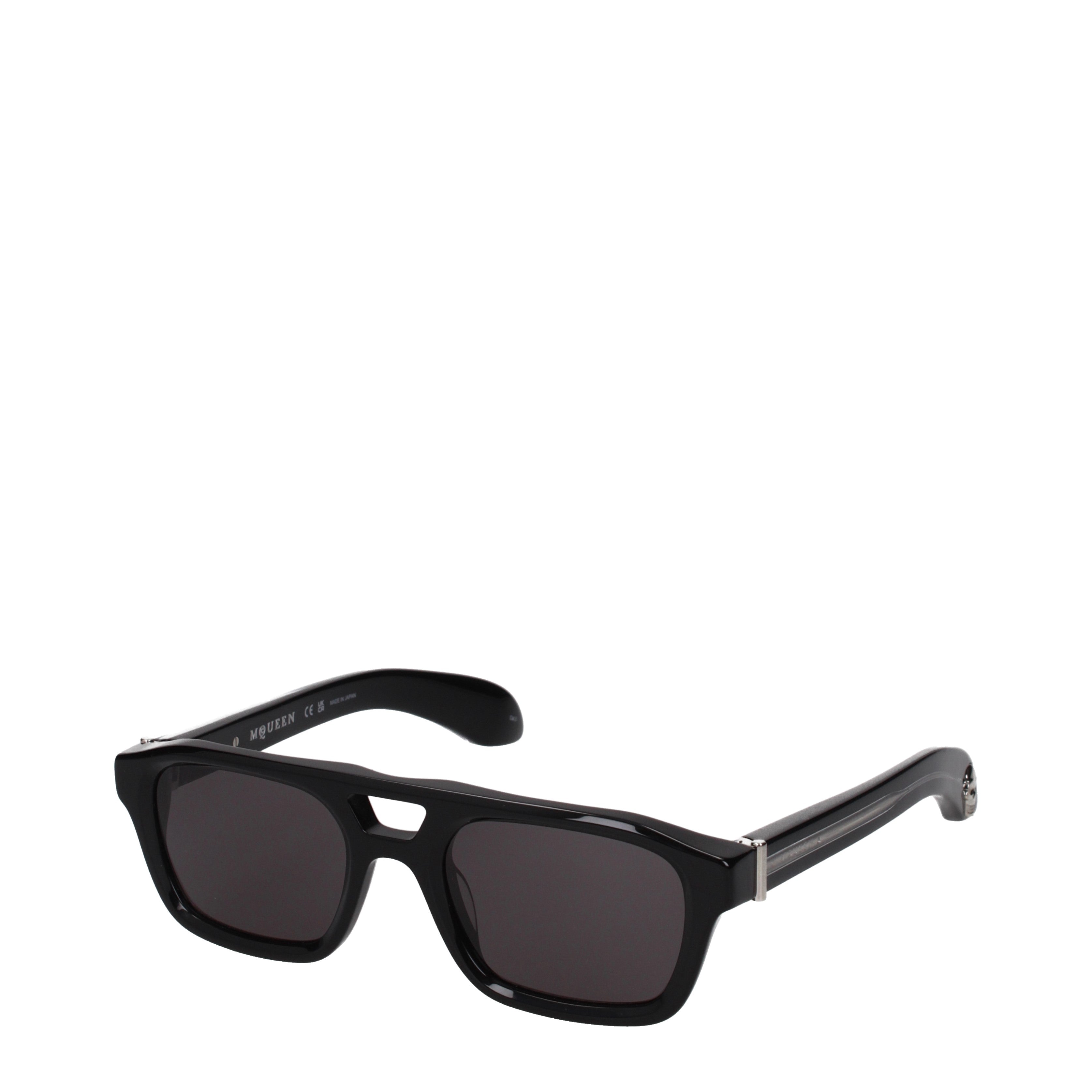 Alexander McQueen Sunglasses Men Acetate Black | B-Exit – B