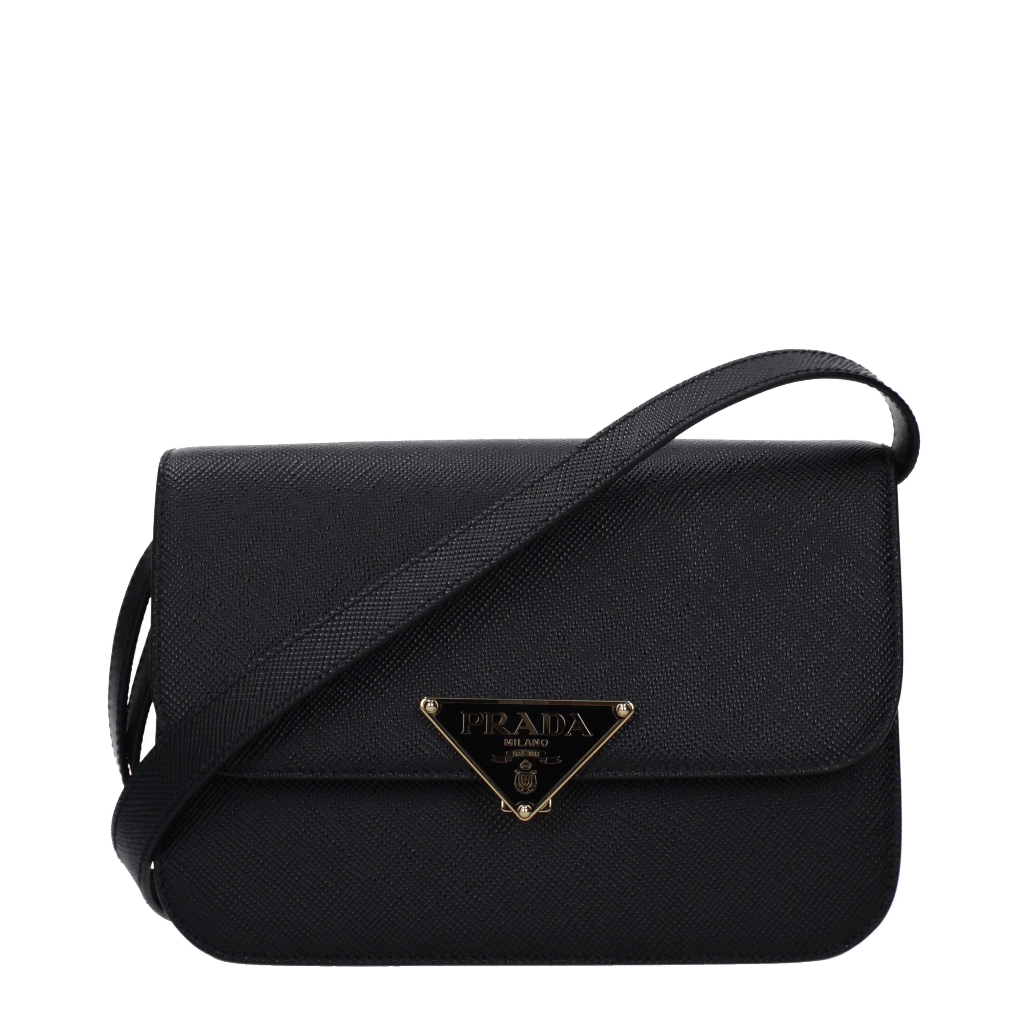 た*き様 PRADA ブラック ショルダーバッグ Prada ショルダーバッグ 女性 皮革 黒 | B-Exit – B-Exit top shop online