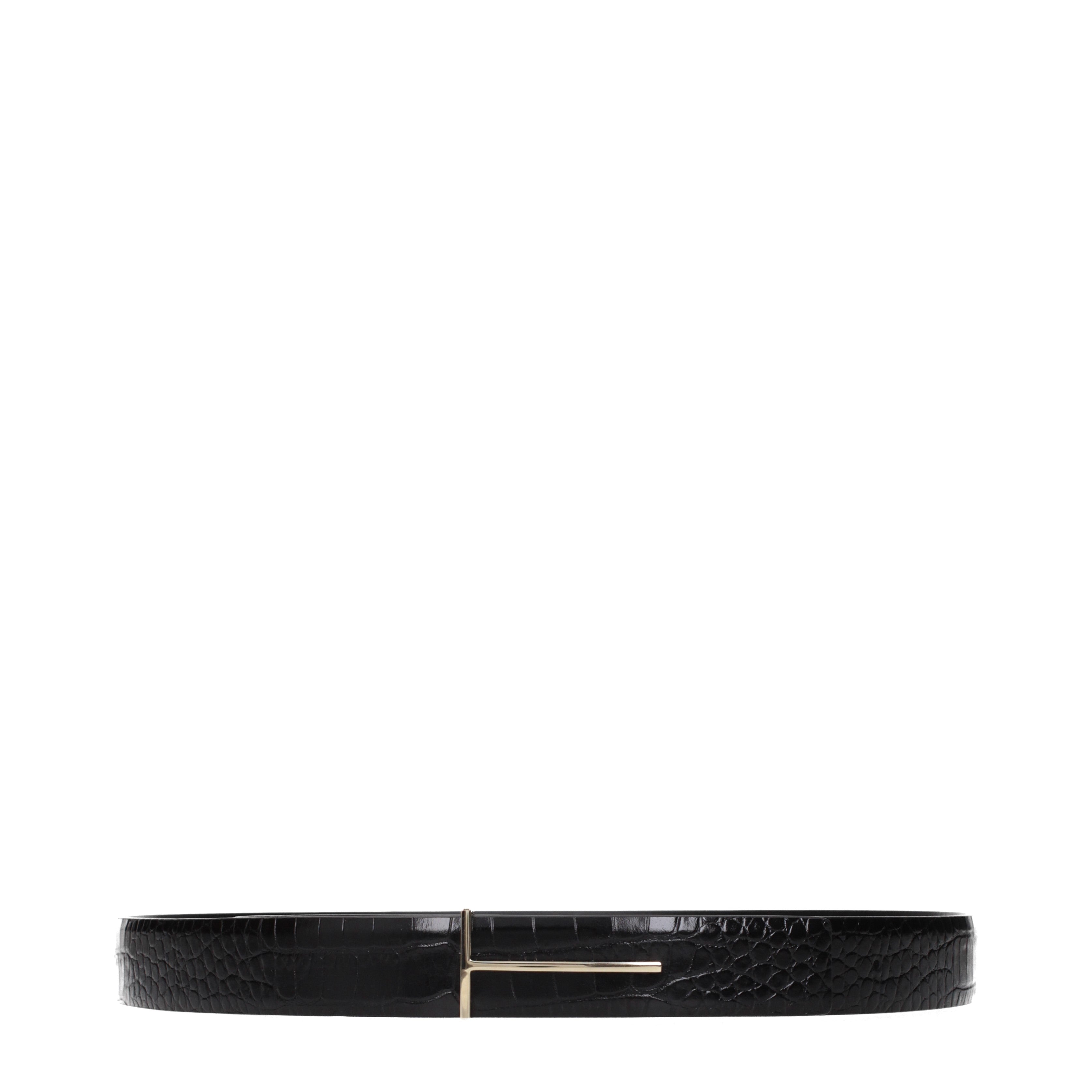 Tom Ford ベルト 男性 皮革 黒/黒 | B-Exit – B-Exit top shop online
