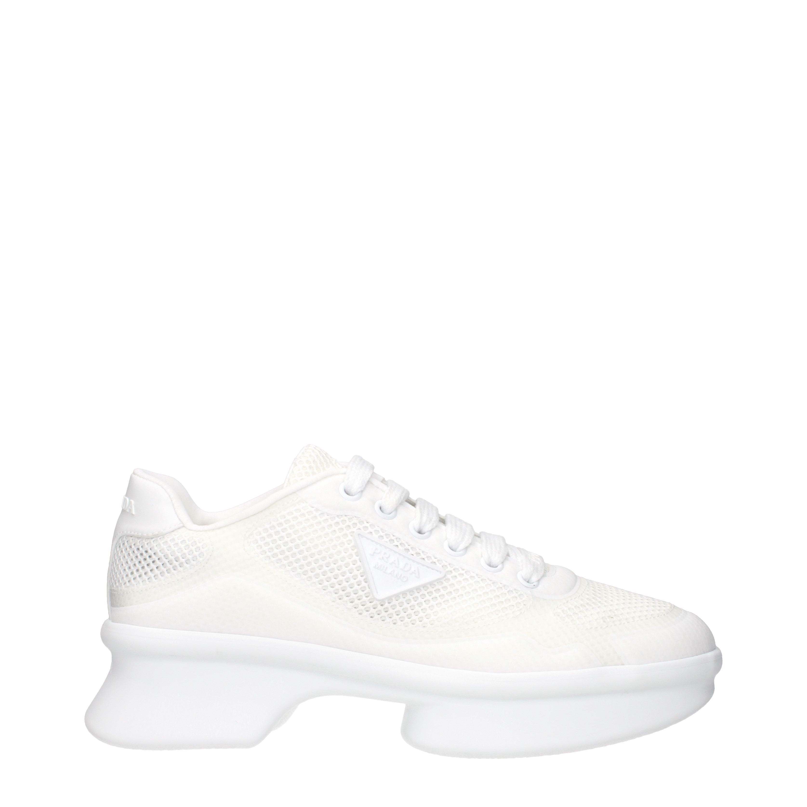 Prada スニーカー 女性 ファブリック 白 | B-Exit – B-Exit top shop