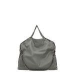 Stella McCartney Borse a Mano Donna Eco Camoscio Grigio Creta