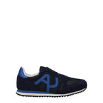 Armani Jeans Sneakers Uomo Tessuto Blu
