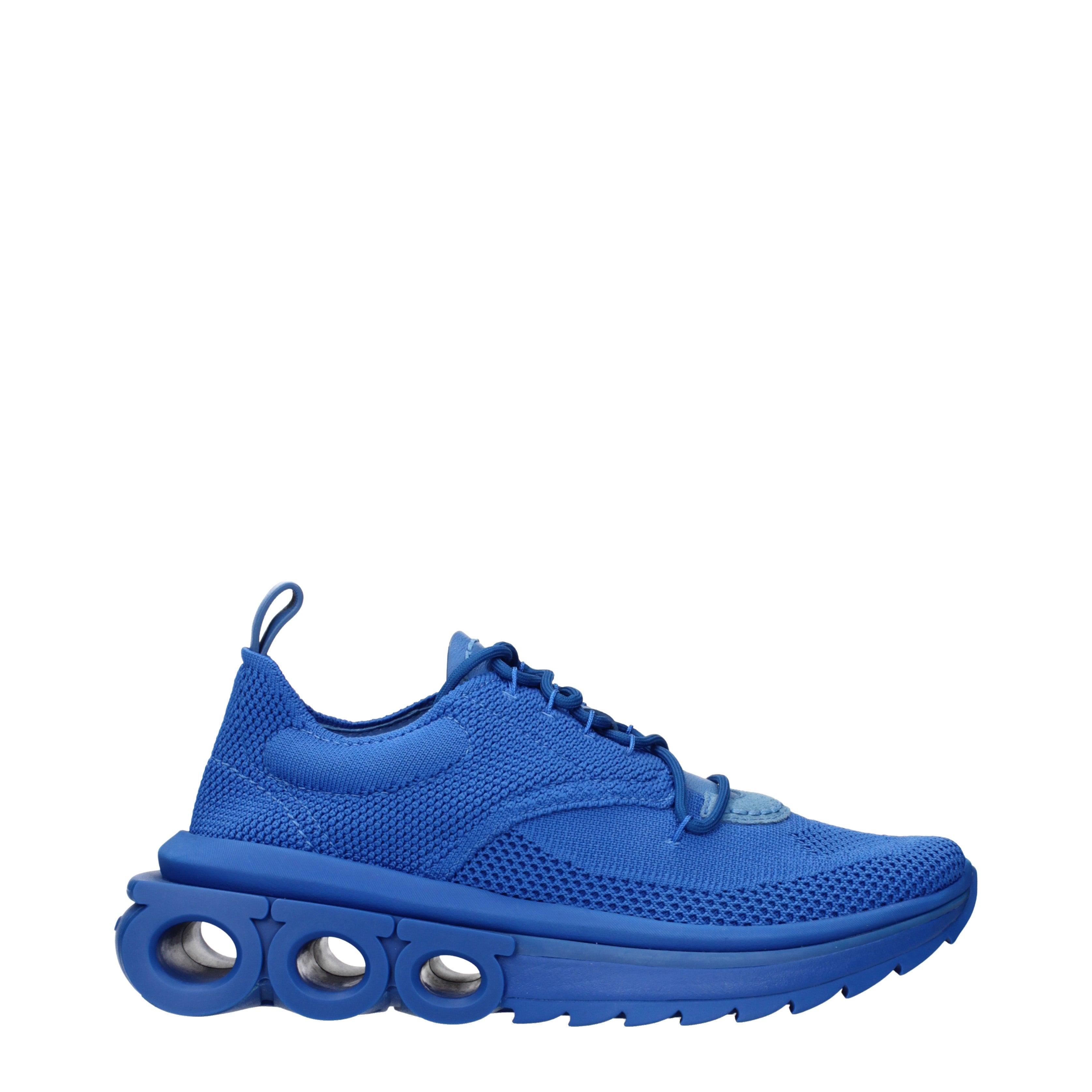 3日間お値下げします　Salvatore Ferragamo スニーカー ブルー Salvatore Ferragamo Sneakers Women Fabric Blue | B-Exit – B-Exit