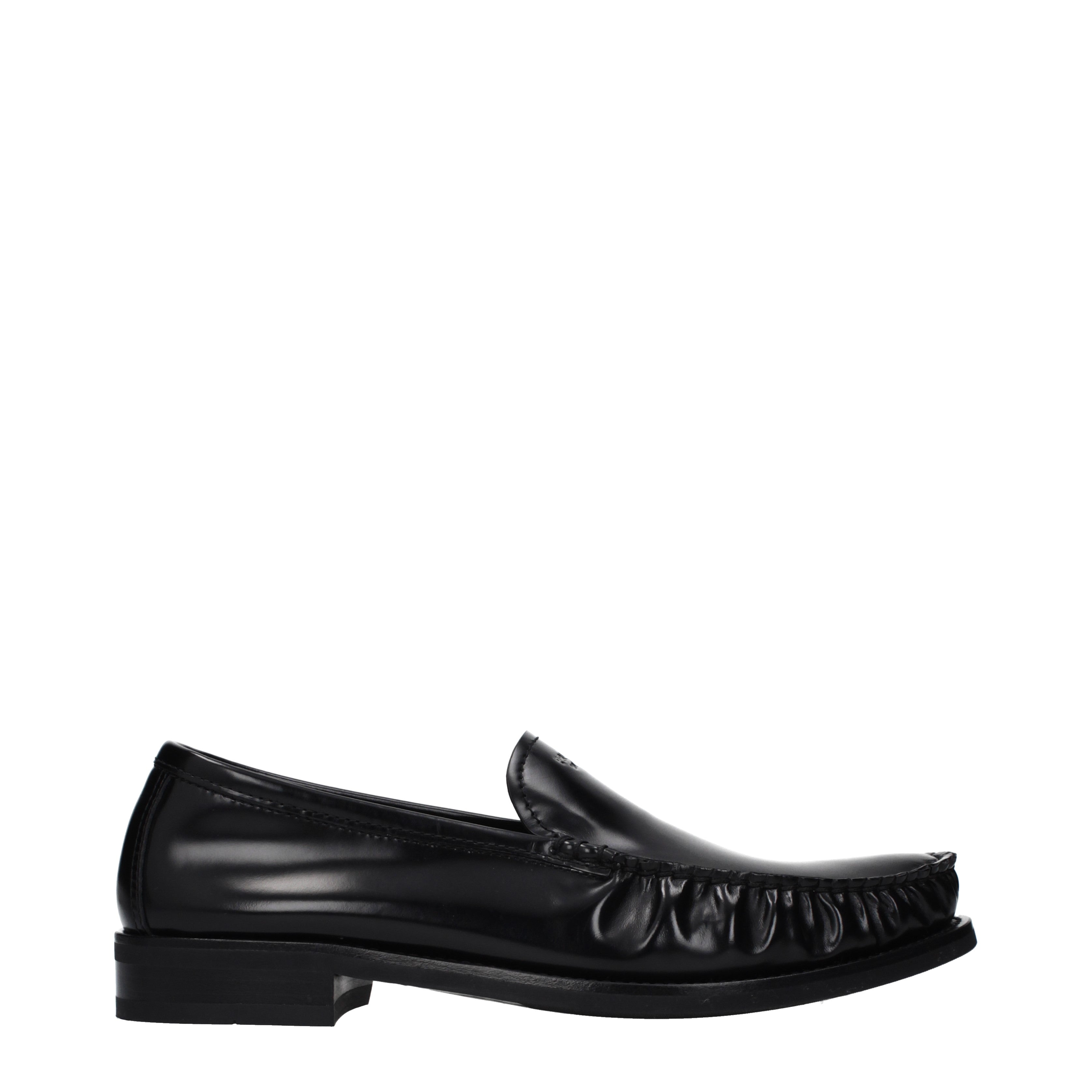 Prada ローファー 男性 皮革 黒 | B-Exit – B-Exit top shop online
