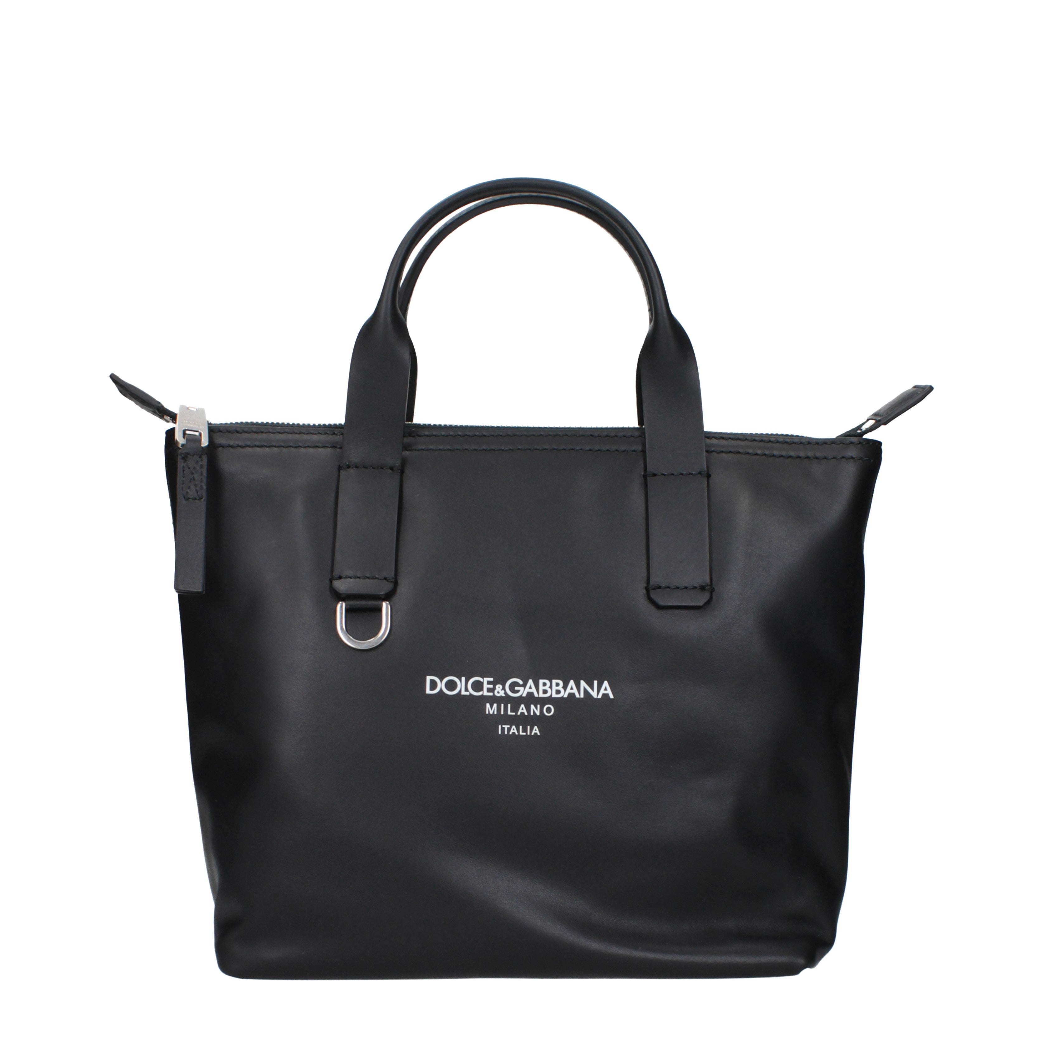 Dolce&Gabbana ハンドバッグ 男性 皮革 黒 | B-Exit – B-Exit top shop 