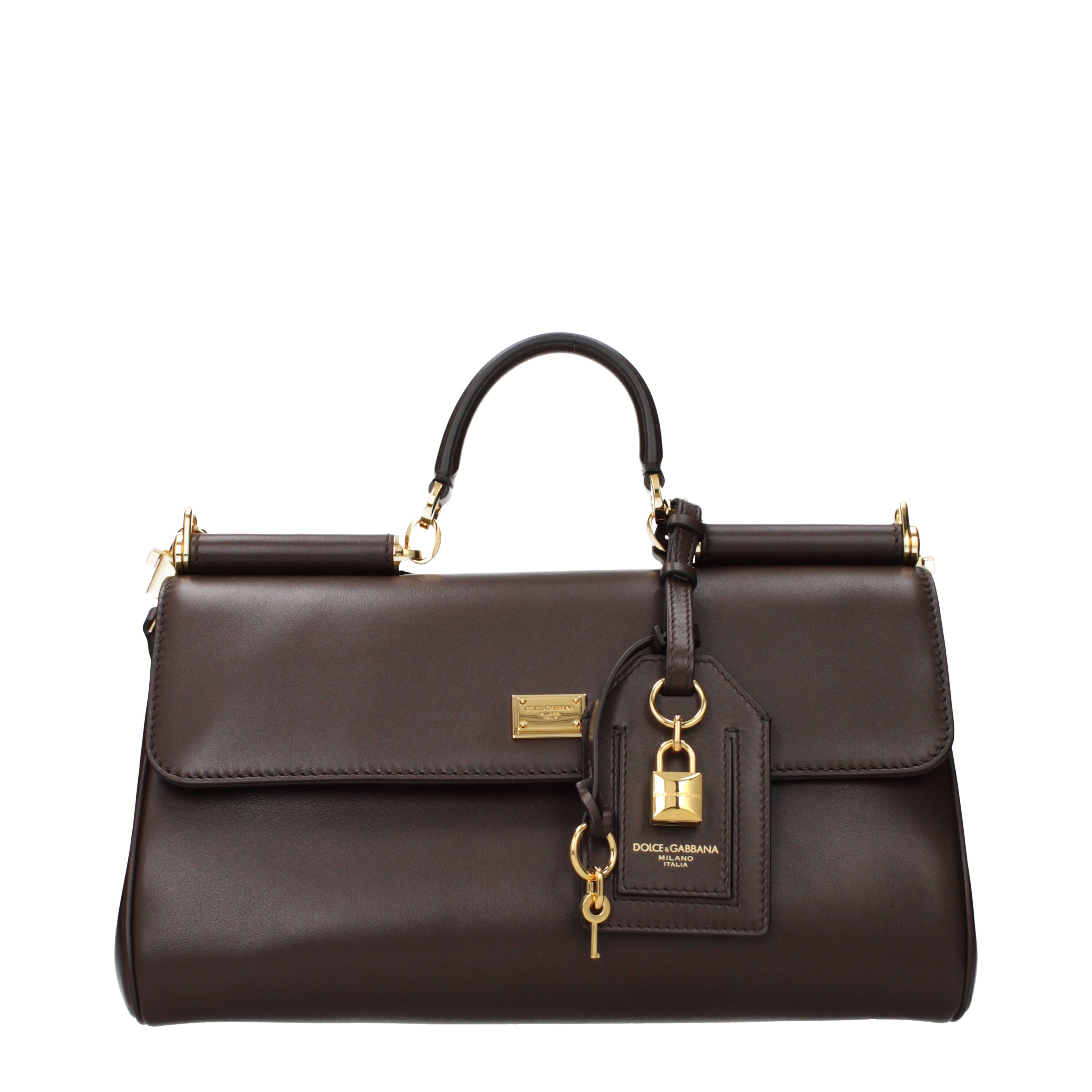 Dolce&Gabbana Handbags Women Leather Brown/Dark Brown | B-Exit – B