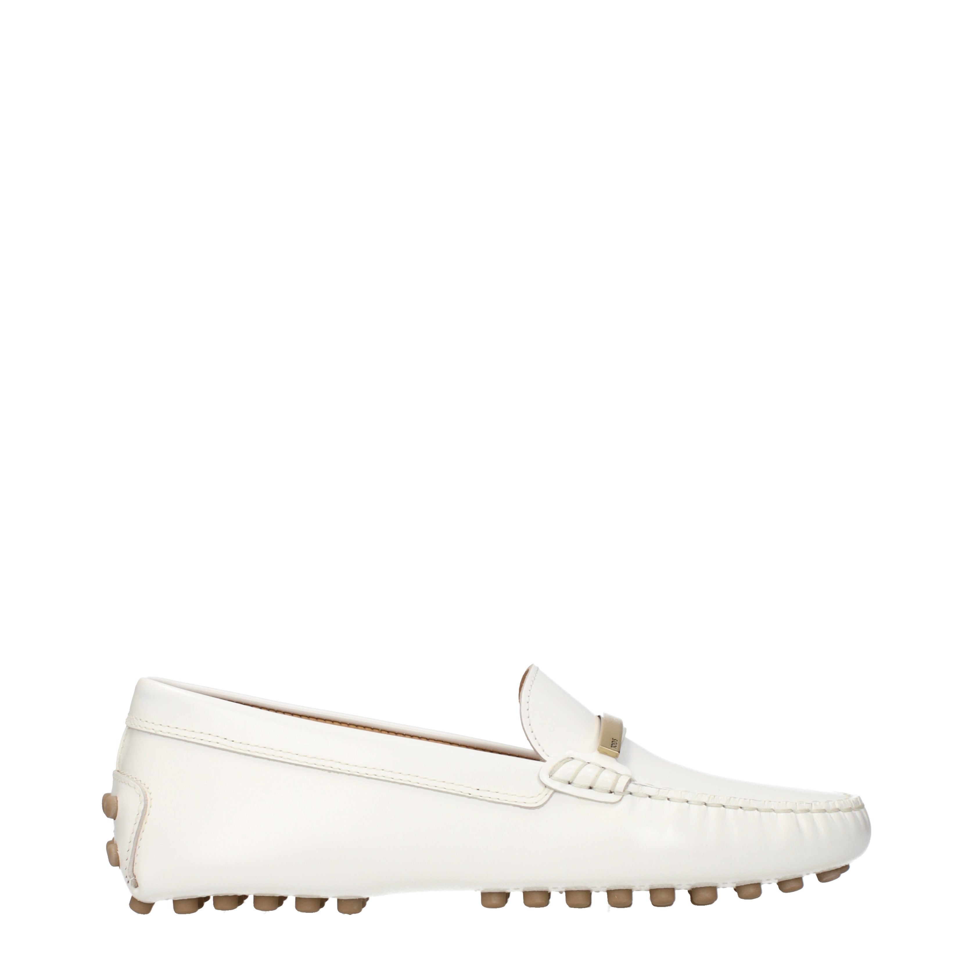 Tod's Loafers Women Leather White | B-Exit – B-Exit top shop online