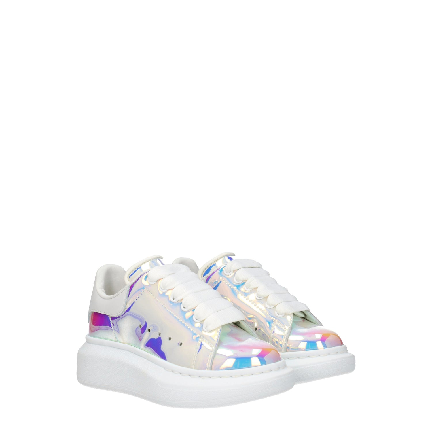 Alexander McQueen Idee Regalo sneakers kids Donna PVC Multicolor Bianco