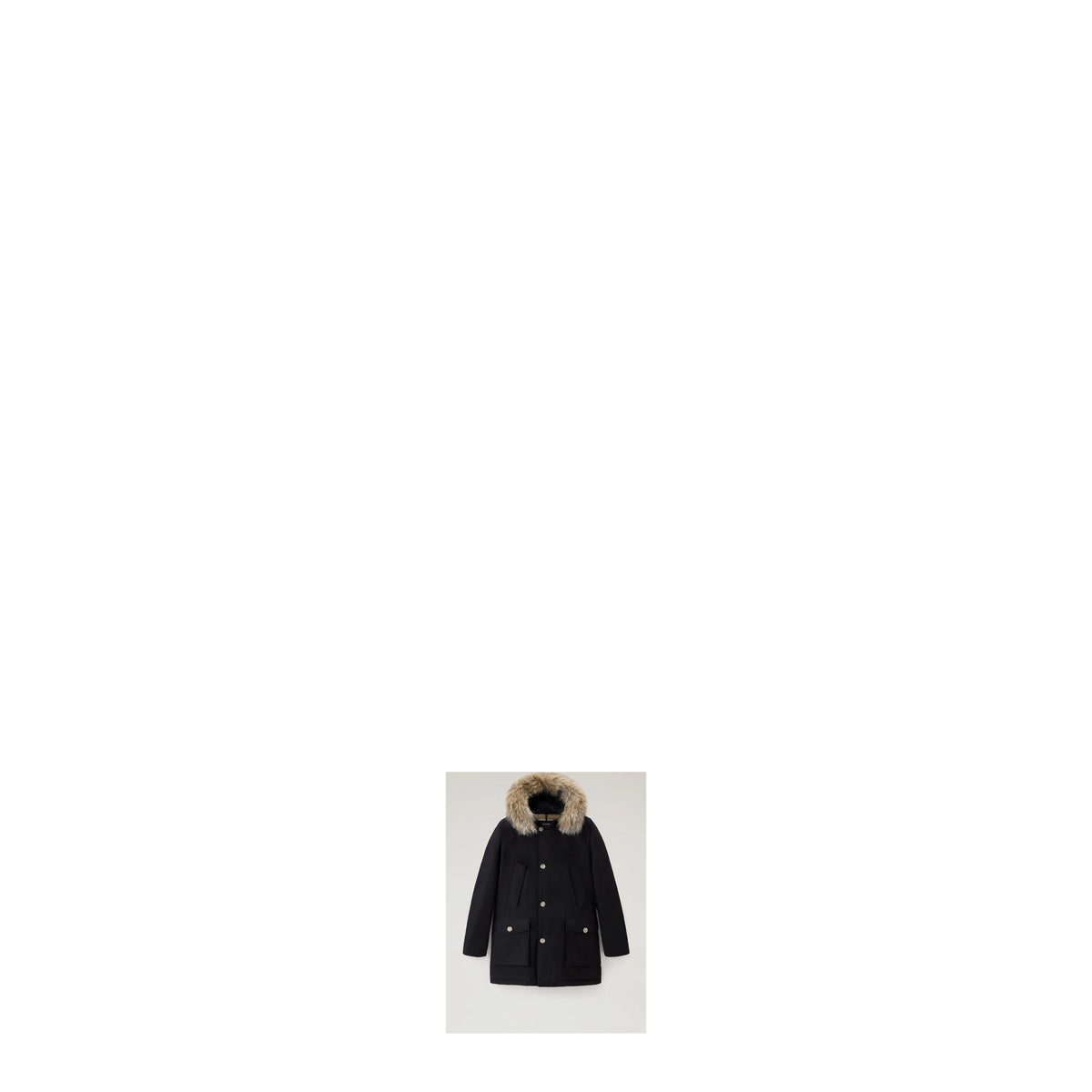Woolrich Idee regalo jacket artic parka Uomo Cotone Nero
