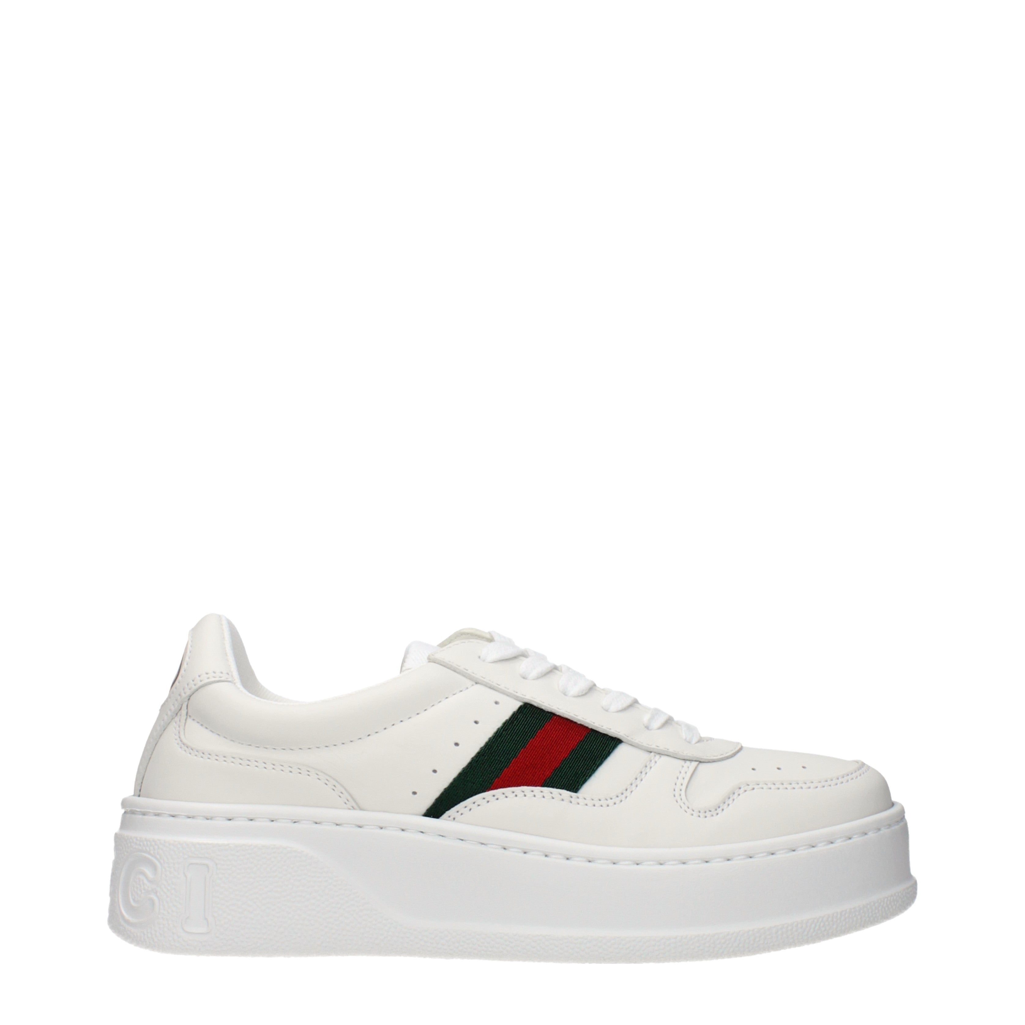 GUCCI スニーカー ホワイト ビー 刺繍 Gucci スニーカー 女性 皮革 白 | B-Exit – B-Exit top shop online