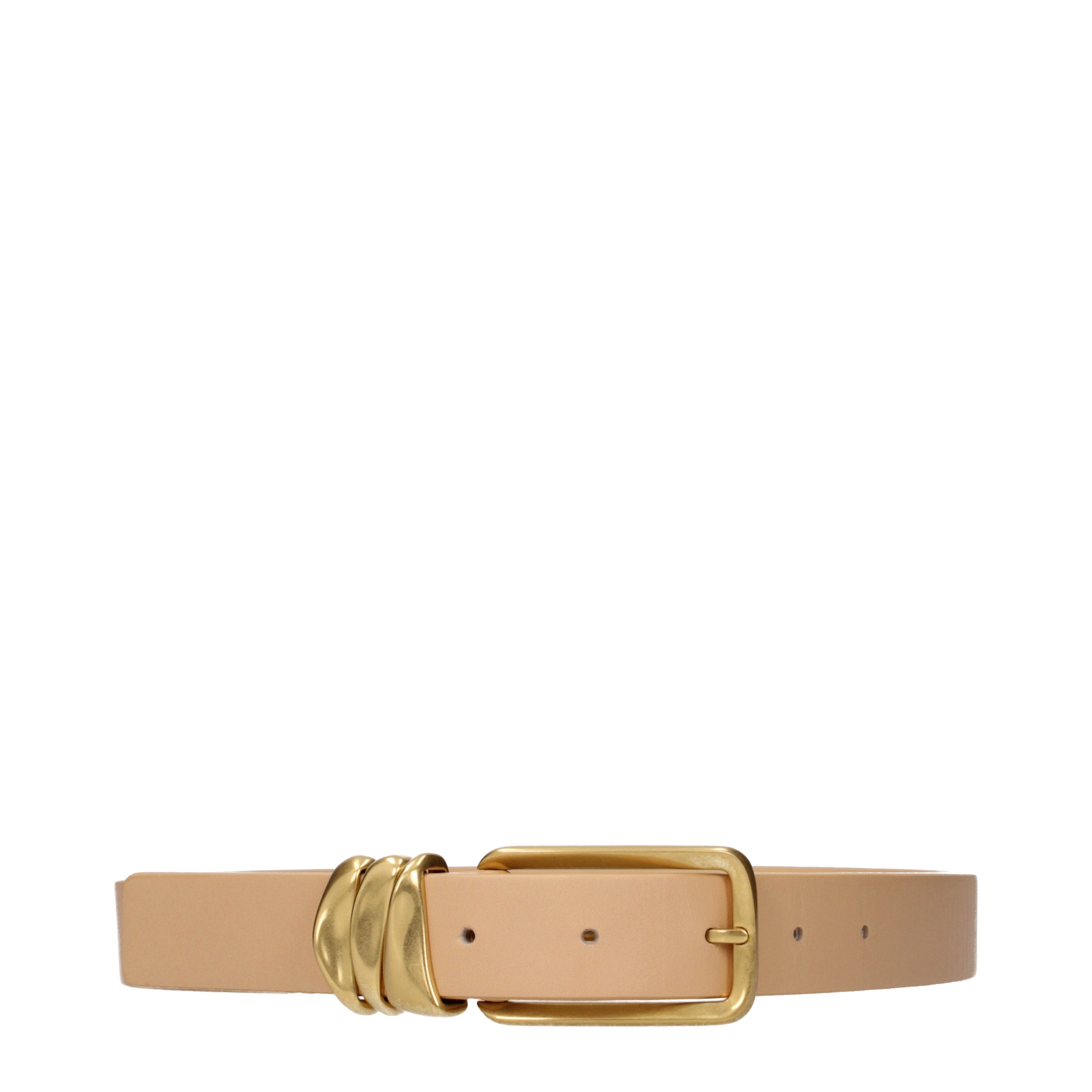Bottega Veneta Belts Women Leather Beige/Almond | B-Exit – B-Exit