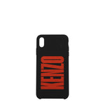 Kenzo Porta iPhone xs max Uomo PVC Nero Rosso