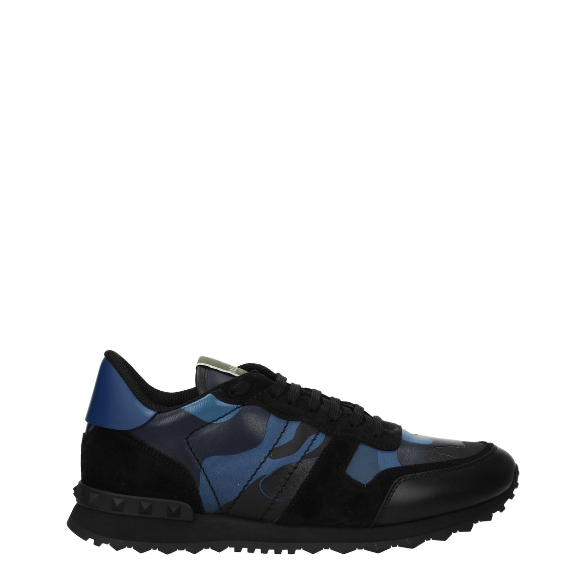 Valentino Garavani Sneakers Men Leather Blue/Black B-Exit – B