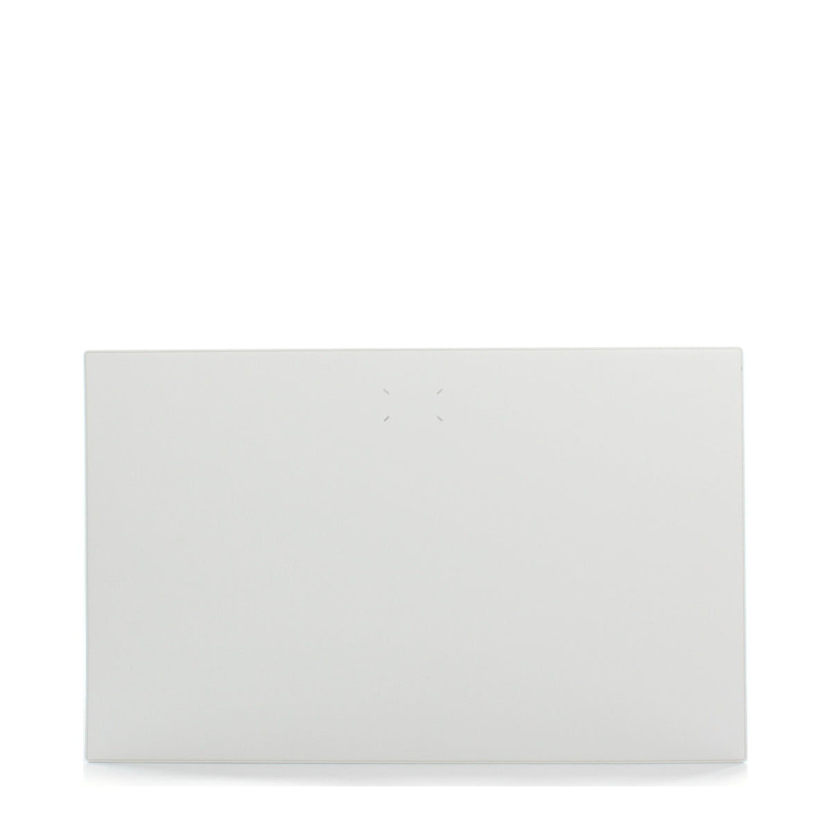 Maison Margiela Idee regalo desk mat Uomo Pelle Bianco Bianco Ottico
