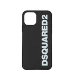 Dsquared2 Porta iPhone iphone 11 pro Uomo Termoplastica Nero Bianco