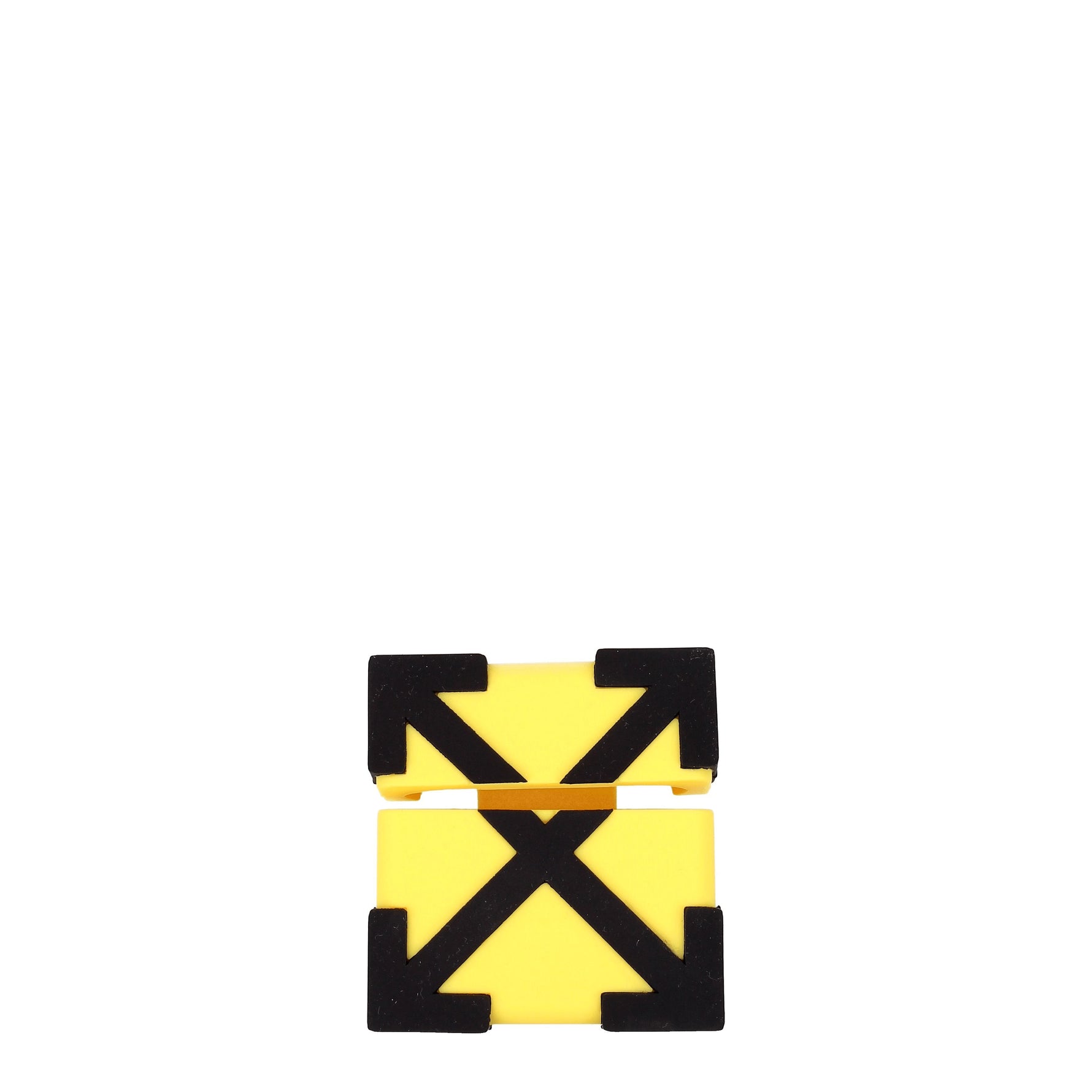 Off-White Idee regalo airpods case Uomo Policarbonato Giallo