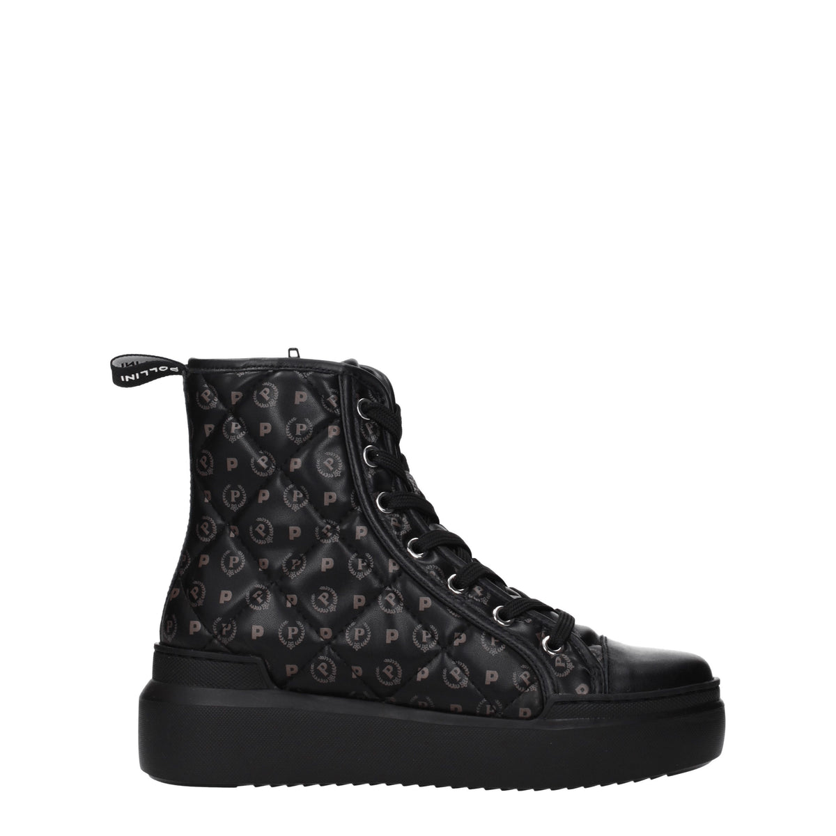 Pollini Sneakers Donna Poliuretano Nero