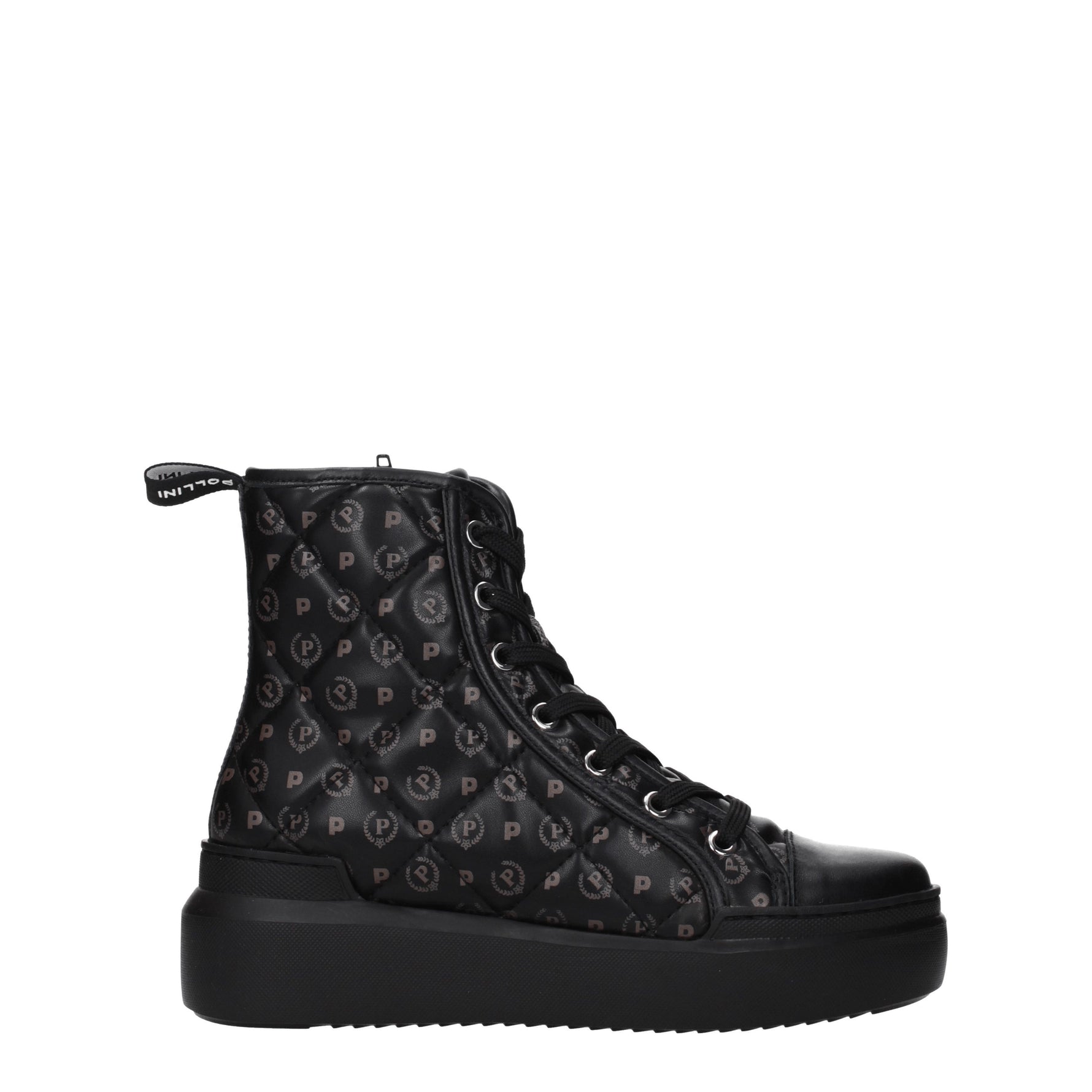 Pollini Sneakers Donna Poliuretano Nero