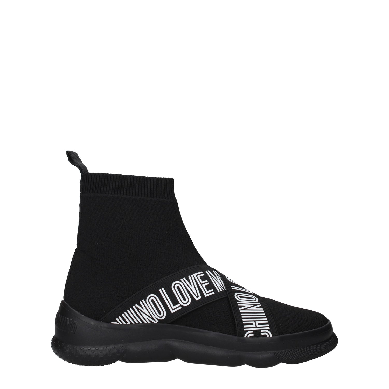 Love Moschino Sneakers Donna Tessuto Nero Nero