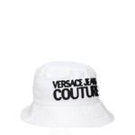 Versace Jeans Cappelli couture Uomo Cotone Bianco Nero