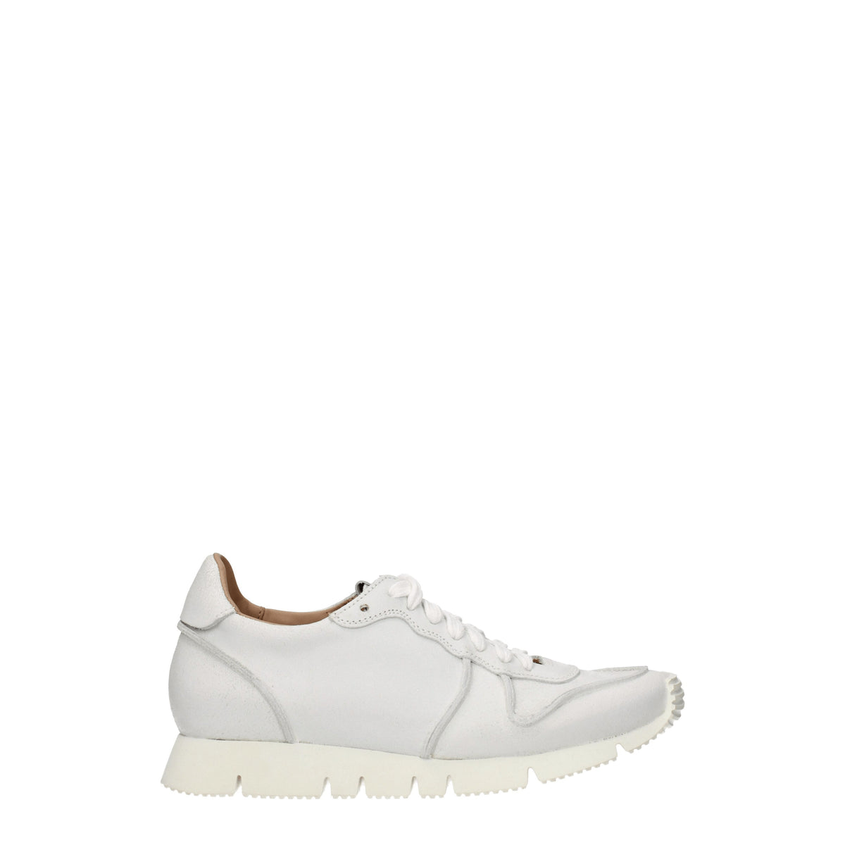 Buttero Sneakers Donna Camoscio Bianco Bianco Sporco