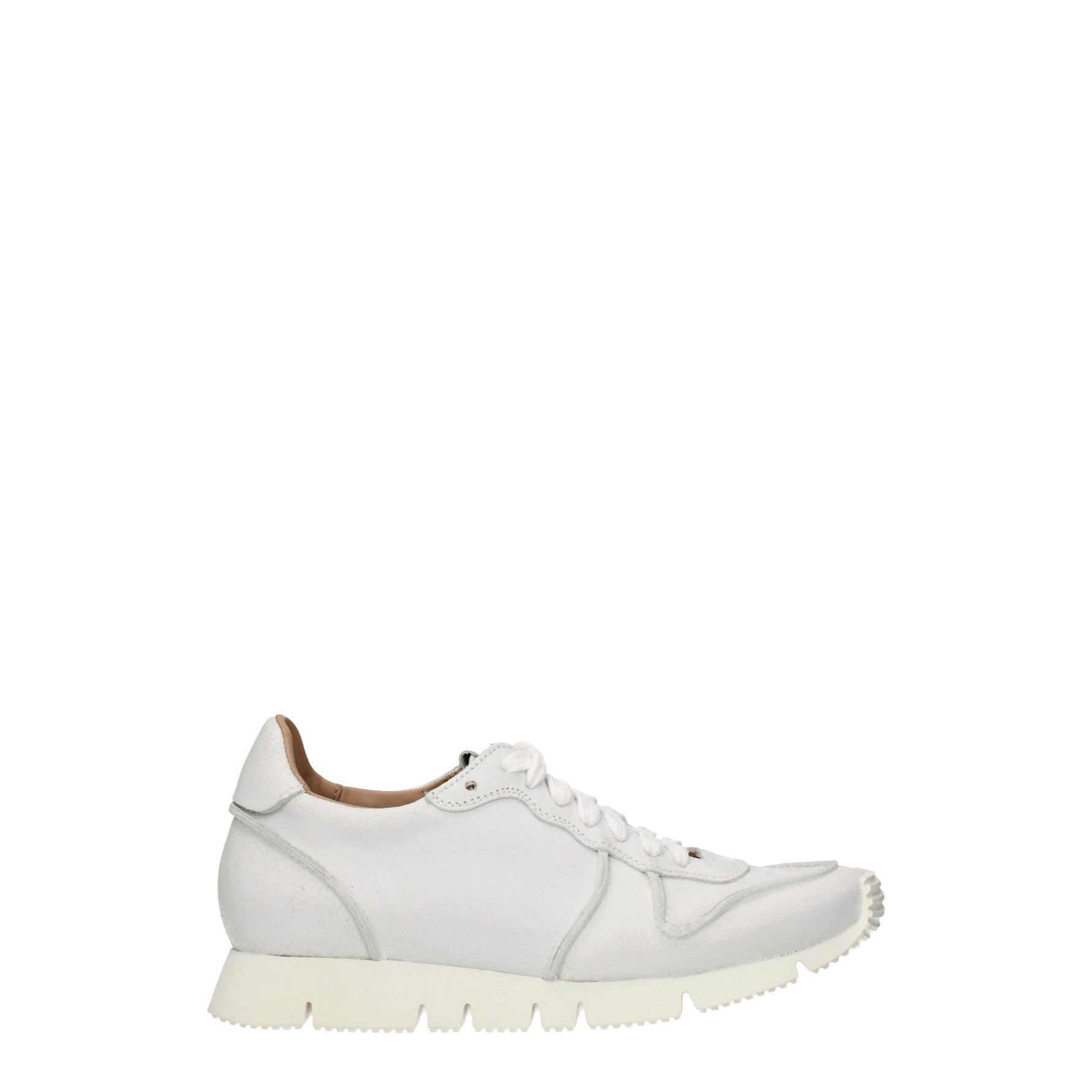 Buttero Sneakers Donna Camoscio Bianco Bianco Sporco