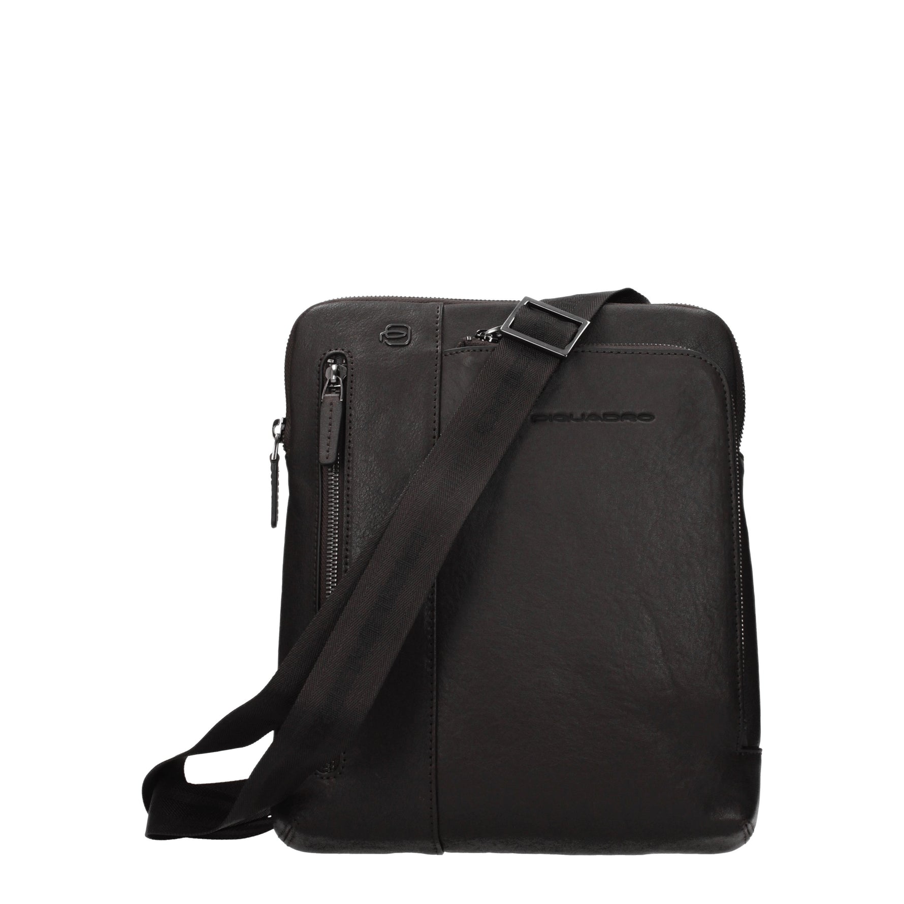 Piquadro Crossbody Bags Men Leather Brown/Dark Brown B-Exit – B