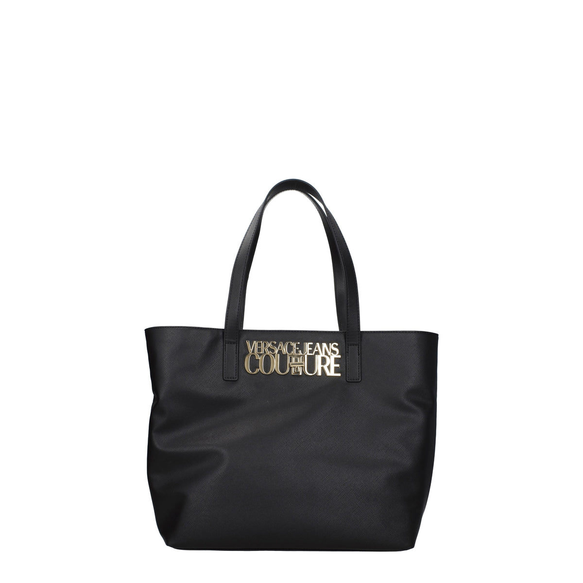 Versace Jeans Borse a Spalla couture Donna Poliuretano Nero