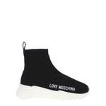 Love Moschino Sneakers Donna Tessuto Nero Bianco