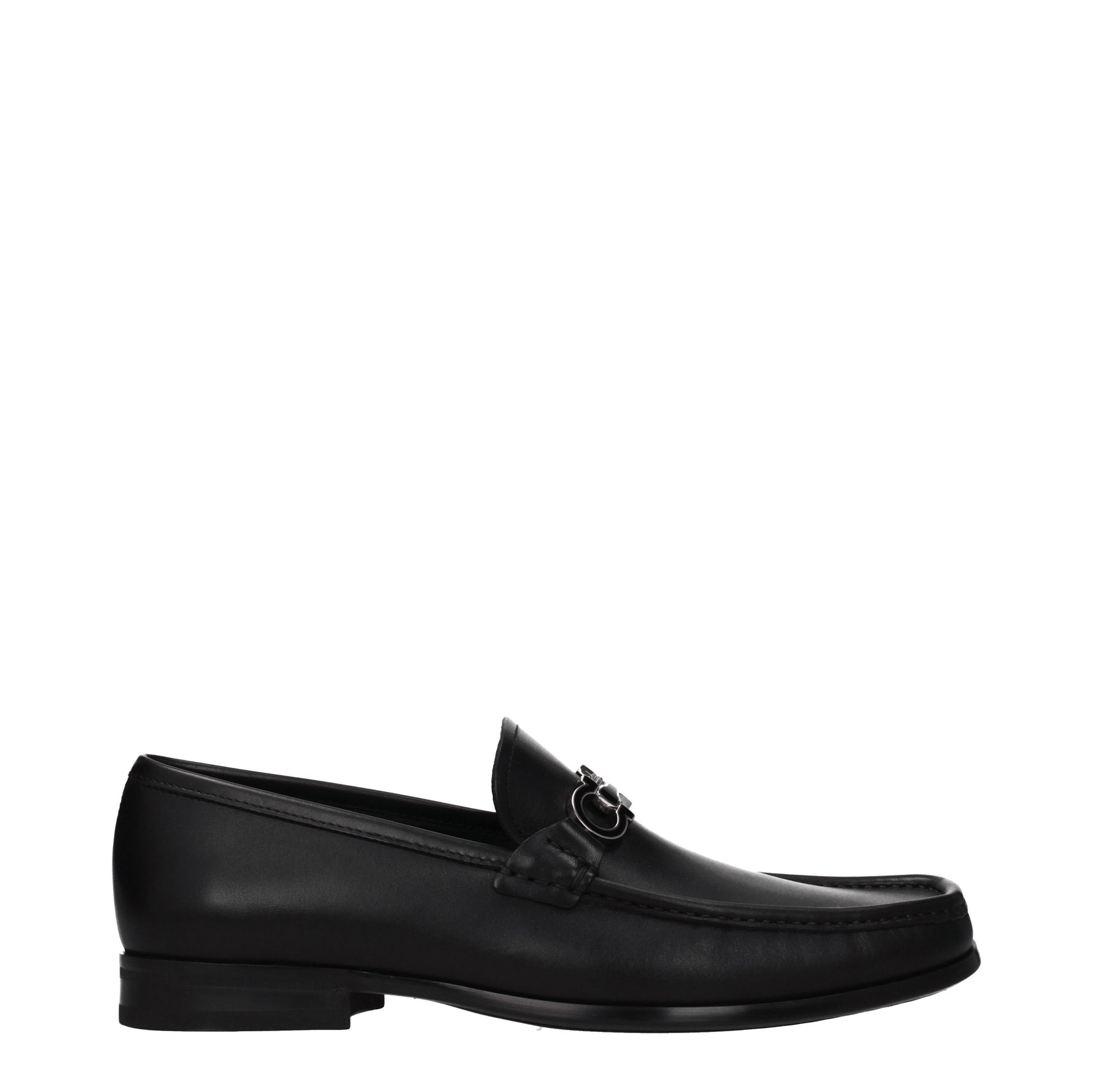 Salvatore Ferragamo Loafers Men Leather Black B-Exit – B-Exit