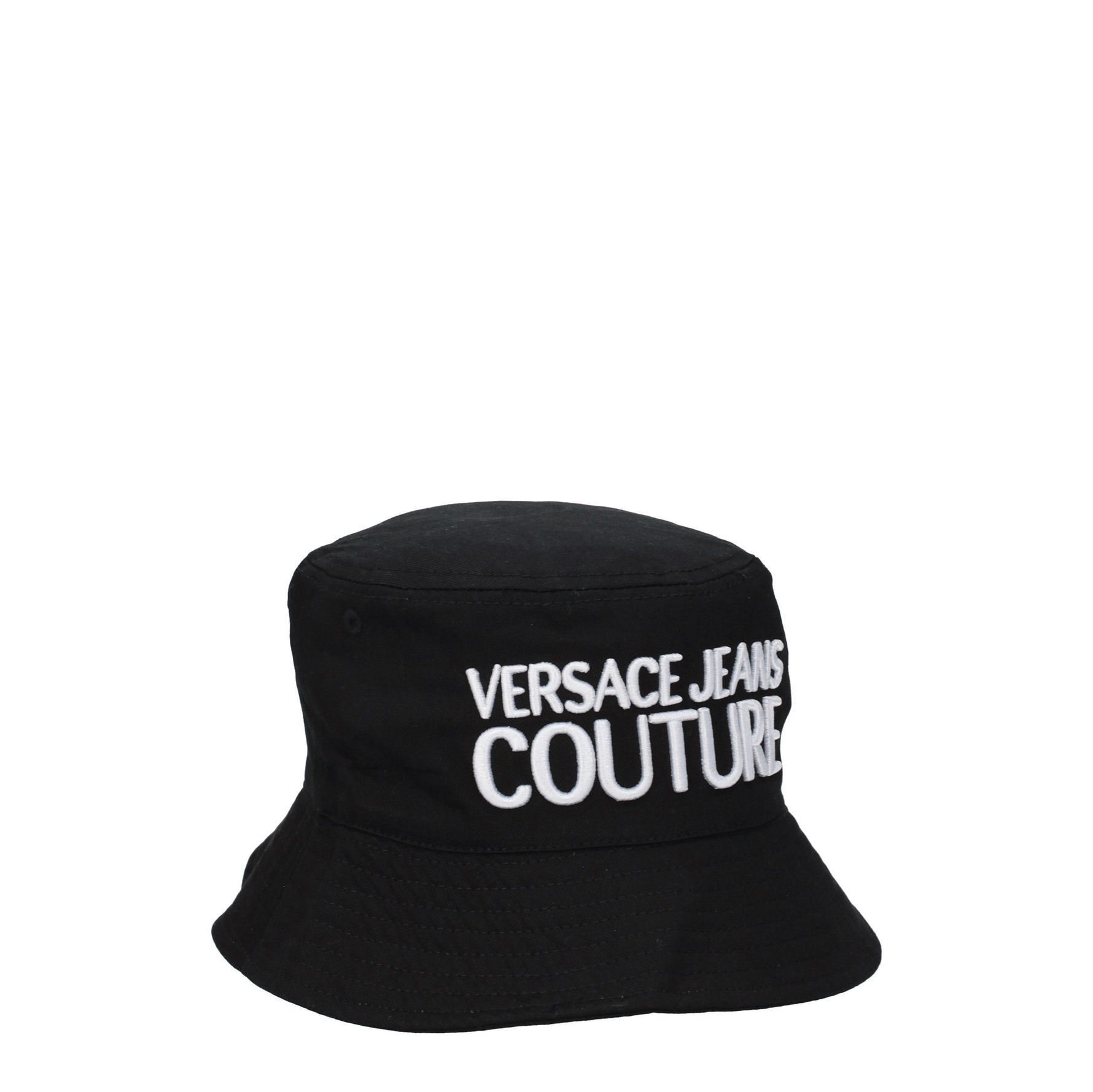 Versace Jeans Cappelli couture Uomo Cotone Nero