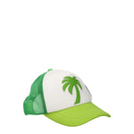 Palm Angels Cappelli Donna Cotone Verde Verde Chiaro