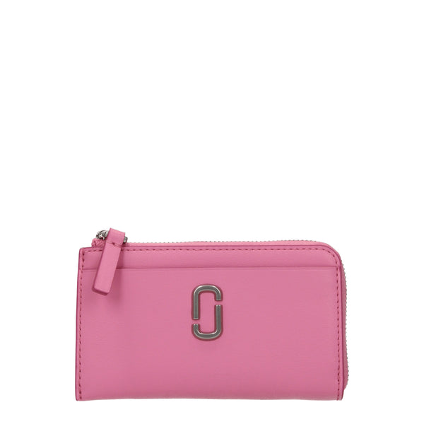 Marc Jacobs ドキュメントホルダー 女性 皮革 ピンク/Candy Pink