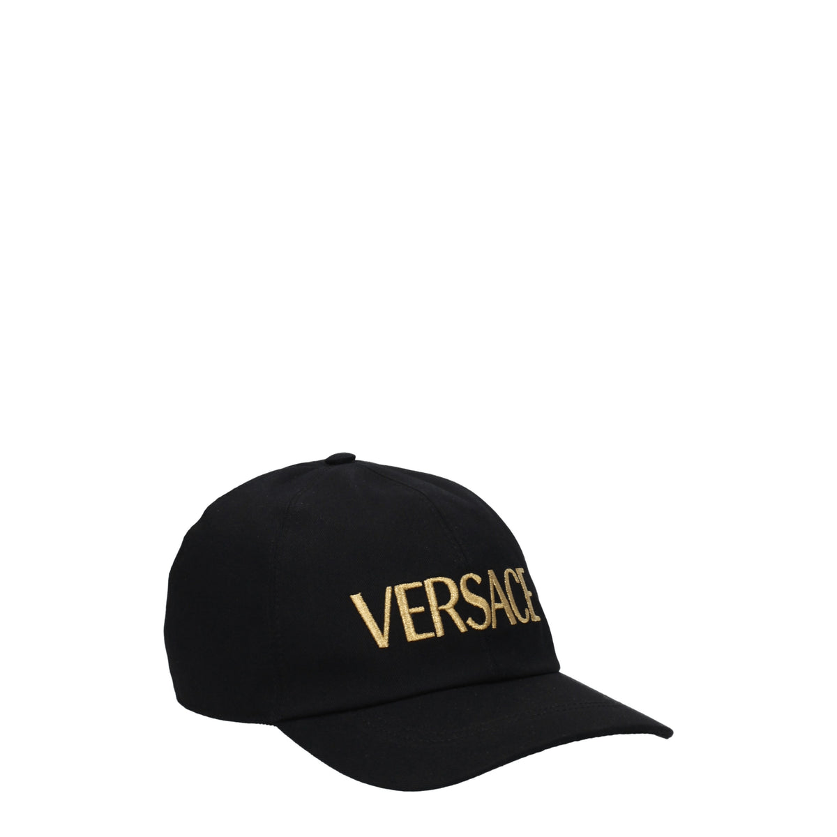Versace Cappelli Donna Cotone Nero Oro