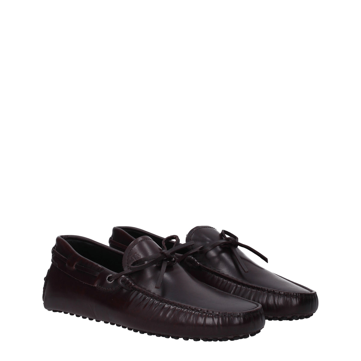 Tod's Mocassini Uomo Pelle Viola