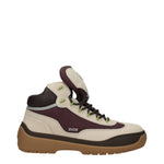 Christian Dior Stivaletti hiking Uomo Camoscio Beige Marrone