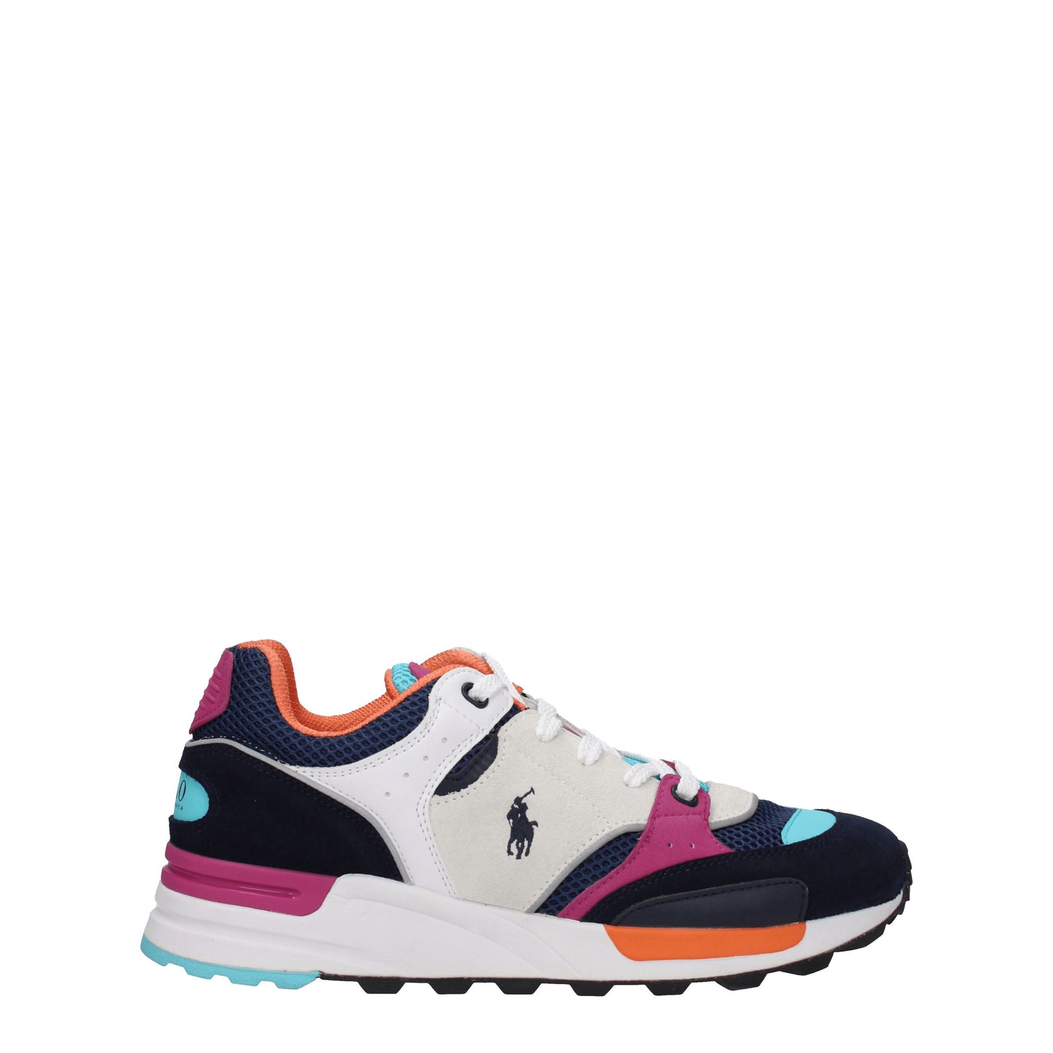 Ralph Lauren Sneakers polo Uomo Camoscio Multicolor