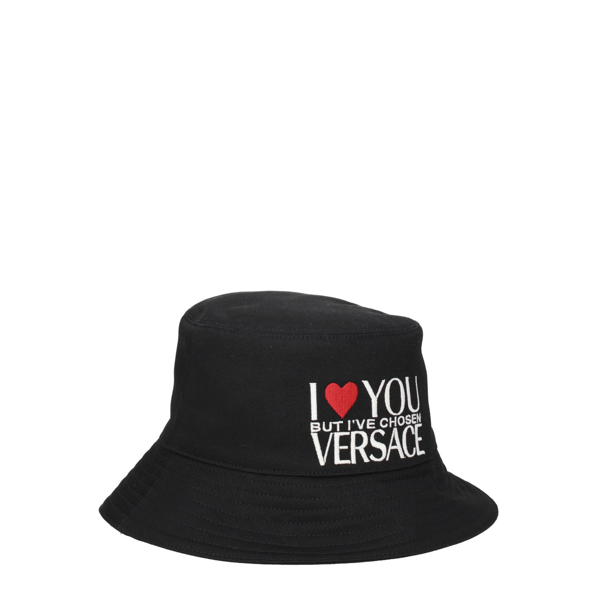 Versace Cappelli Donna Cotone Nero