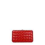 Bottega Veneta Pochette Donna Pelle Rosso Rossetto