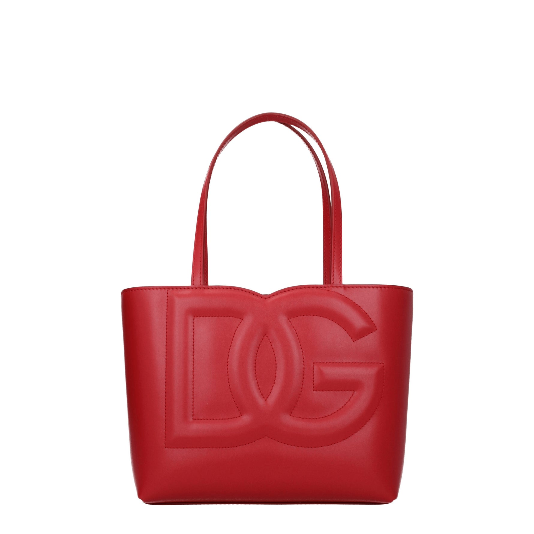 Dolce&Gabbana Borse a Mano Donna Pelle Rosso Rosso Scuro