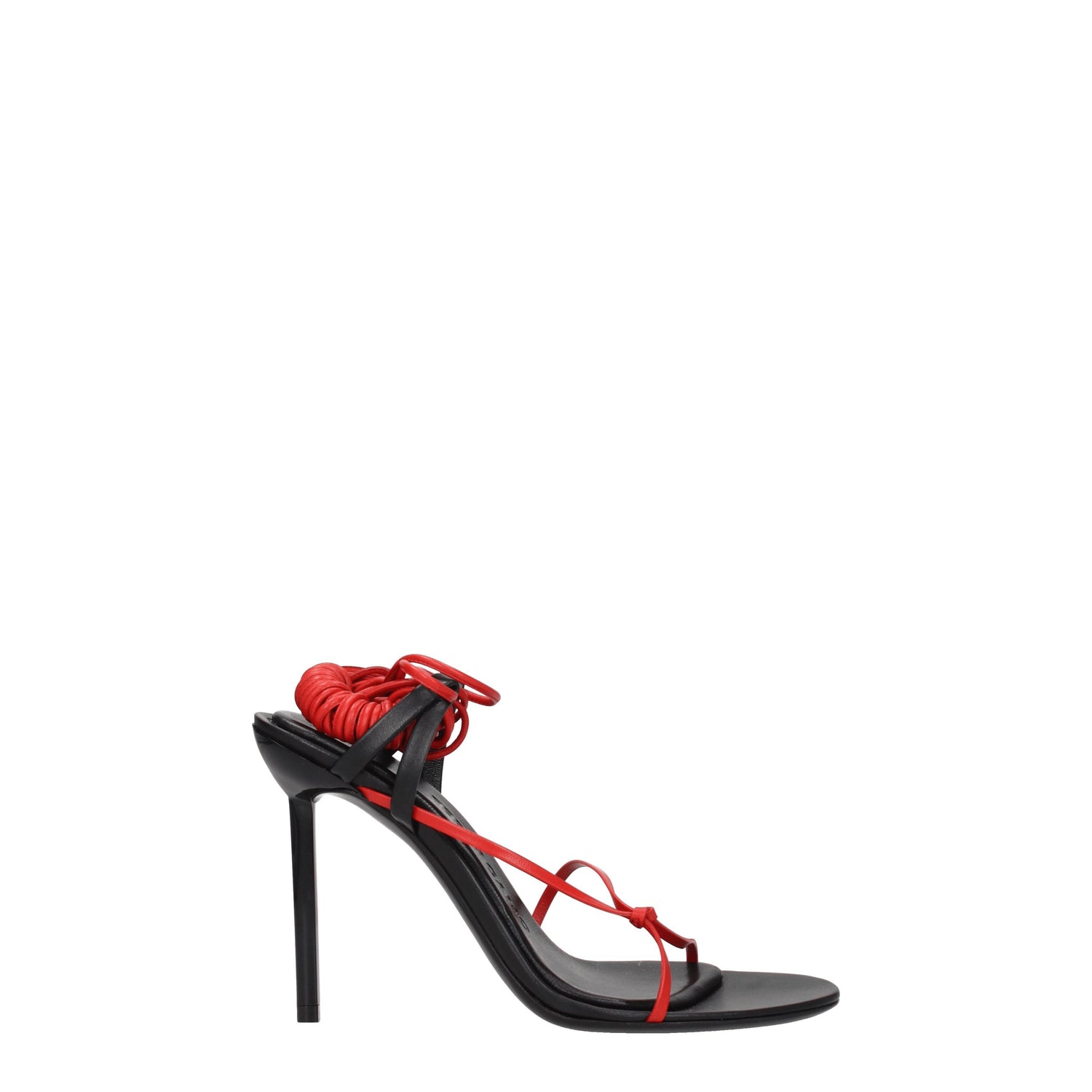 Salvatore Ferragamo Sandali Donna Pelle Rosso Fiamma