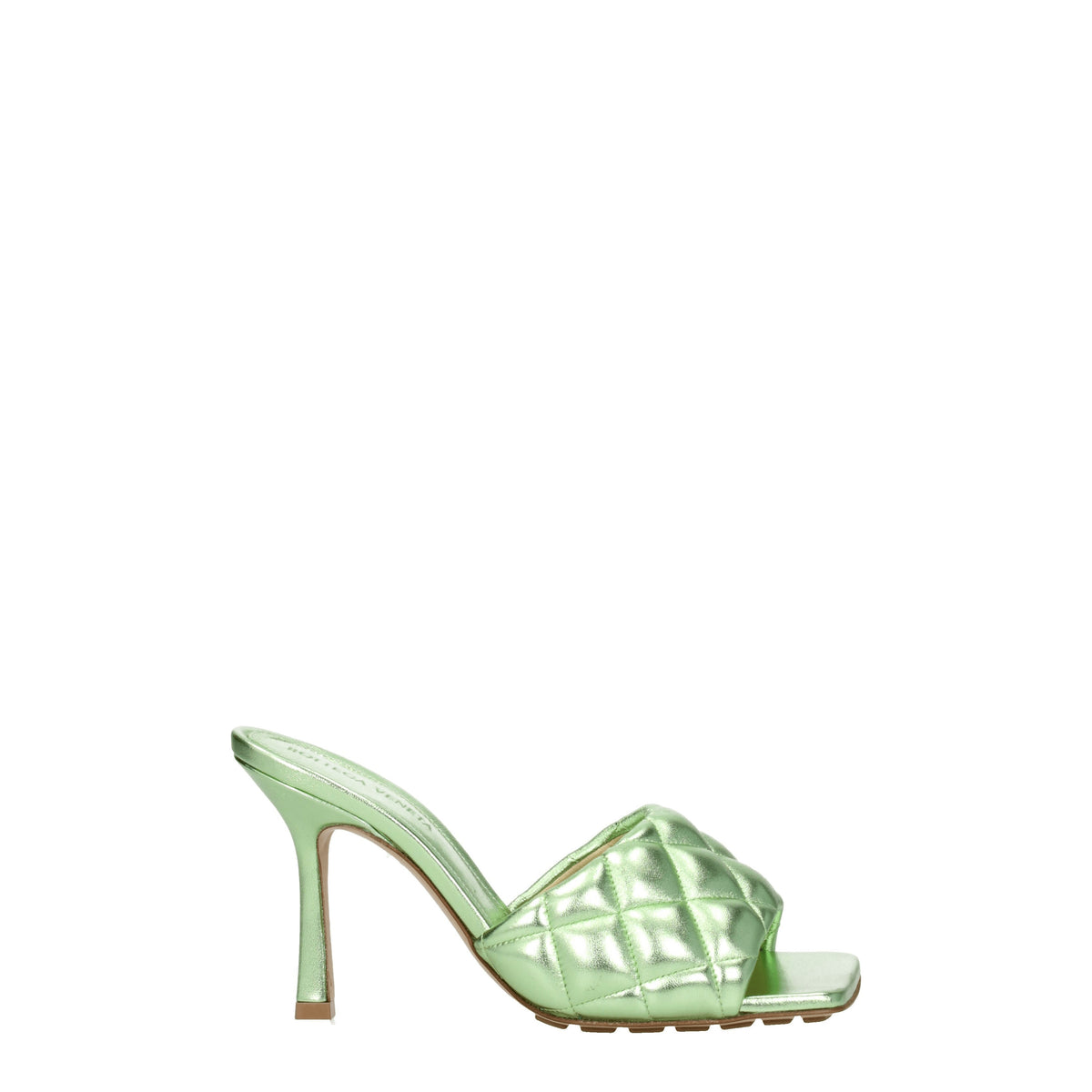 Bottega Veneta Sandali Donna Pelle Verde Pistacchio