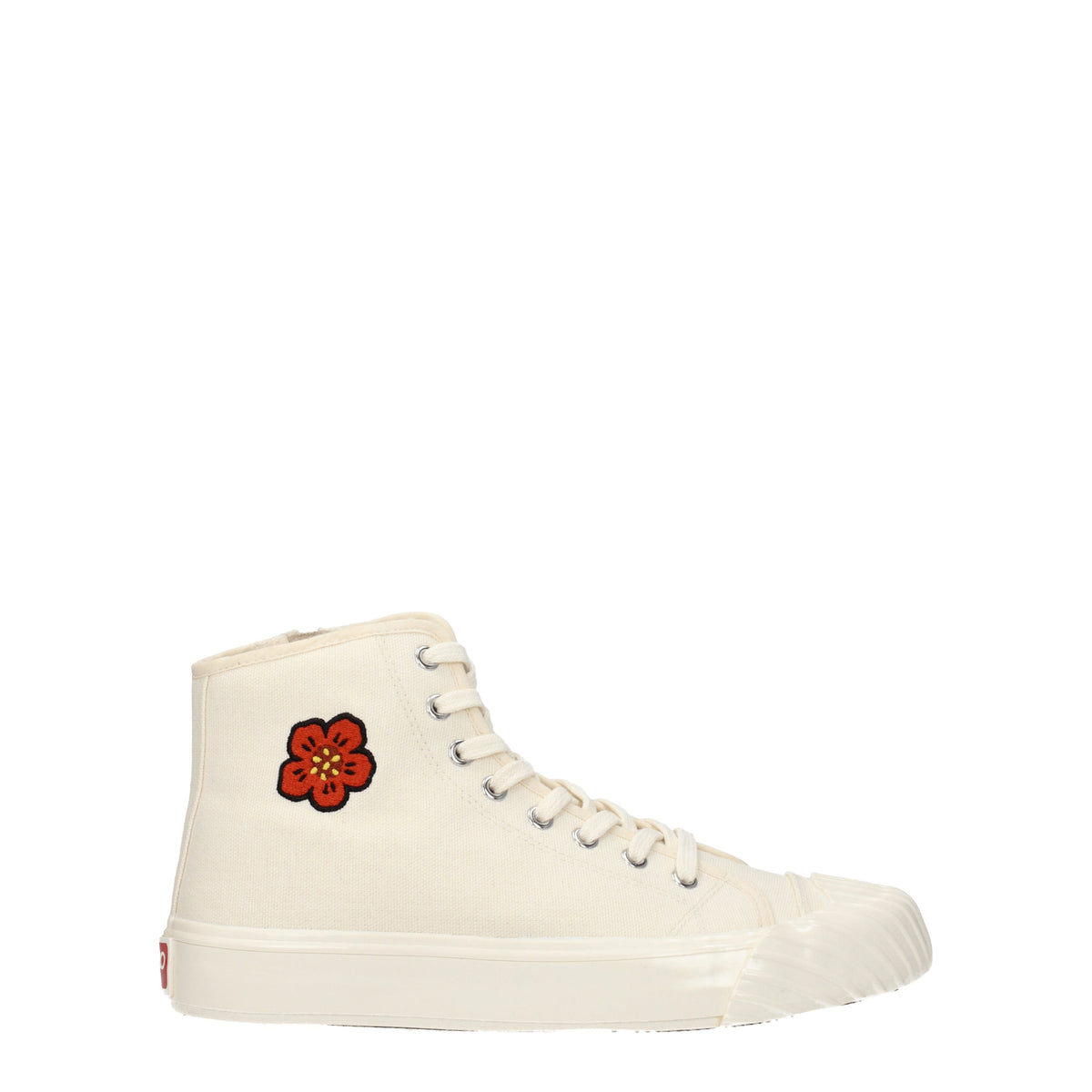 Kenzo Sneakers Uomo Tessuto Beige Crema